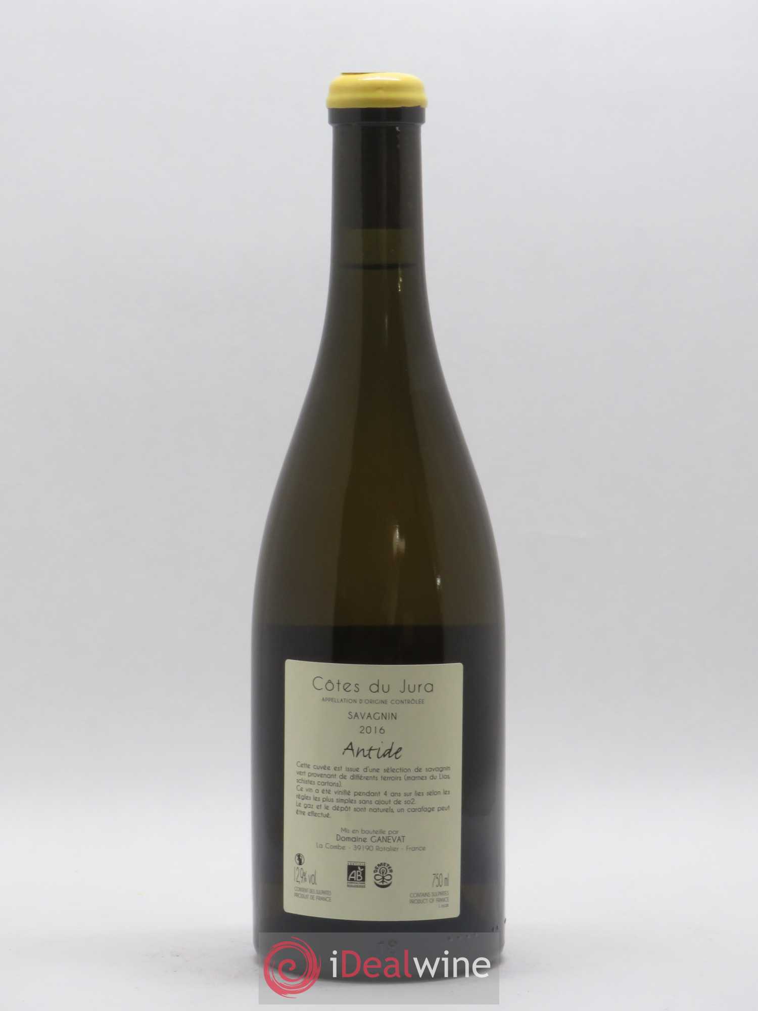Côtes du Jura Savagnin Antide Jean-François Ganevat (Domaine) (sans prix de réserve) 2016 - Lot de 1 bouteille - 1