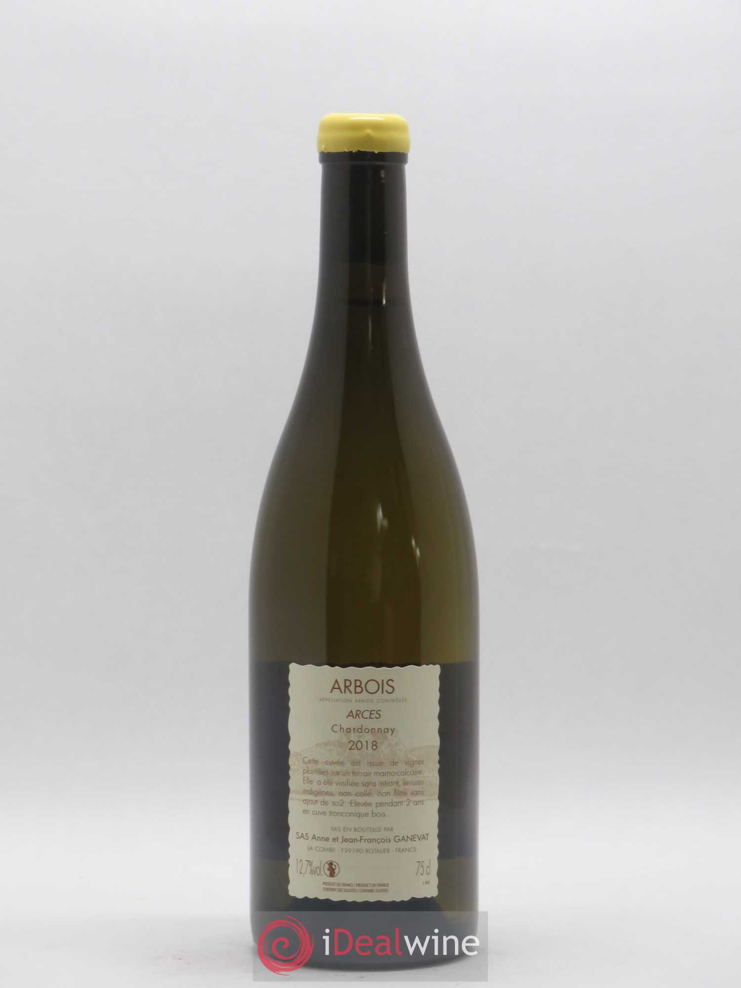 Arbois Arces Anne et Jean François Ganevat  (sans prix de réserve) 2018 - Lot de 1 bouteille - 1