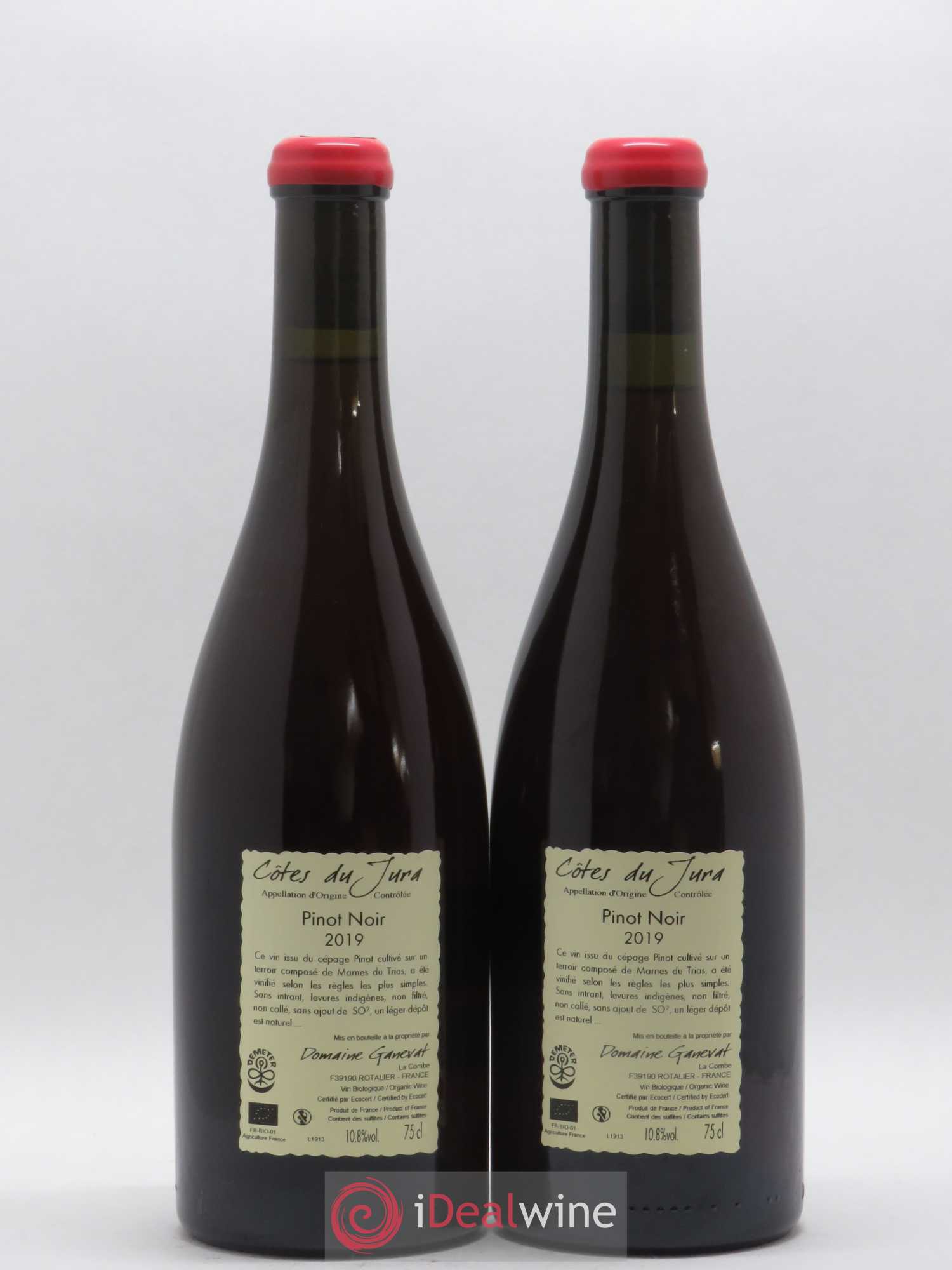 Côtes du Jura Les Grands Teppes Jean-François Ganevat (Domaine)  (sans prix de réserve) 2019 - Lot de 2 bouteilles - 1