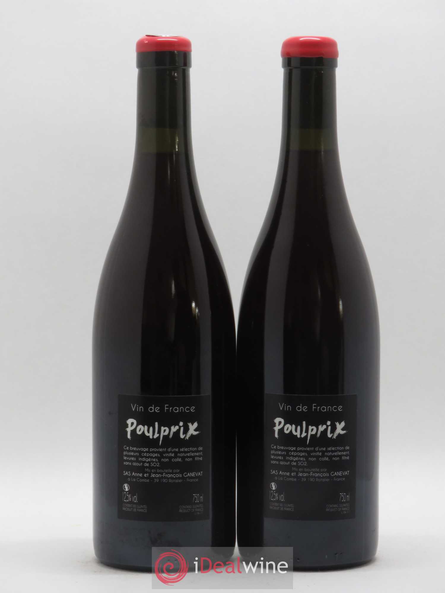 Vin de France Poulprix Anne et Jean François Ganevat  (sans prix de réserve) 2019 - Lot de 2 bouteilles - 1