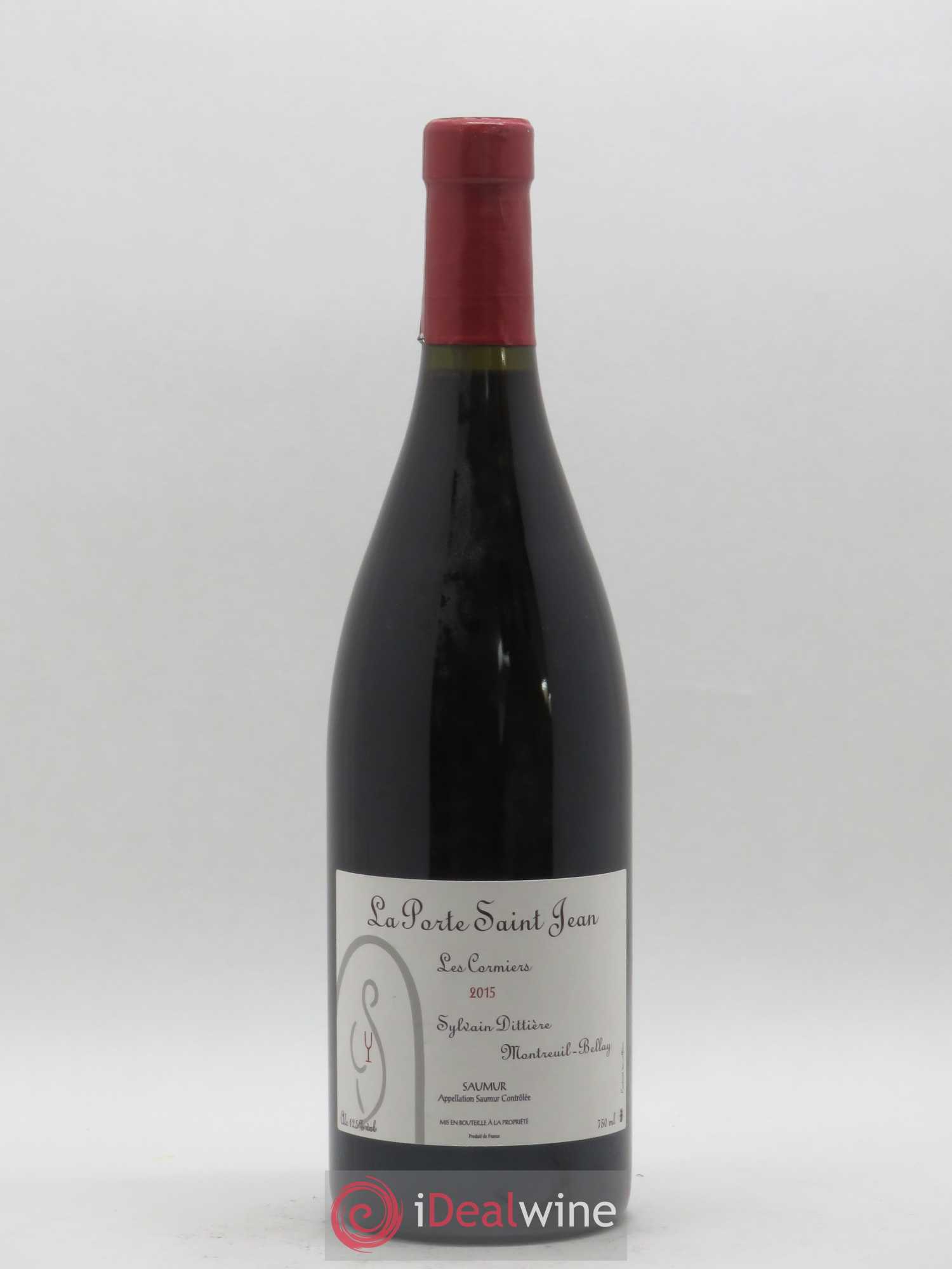 Saumur Les Cormiers La Porte Saint Jean (sans prix de réserve) 2015 - Lot de 1 bouteille - 0
