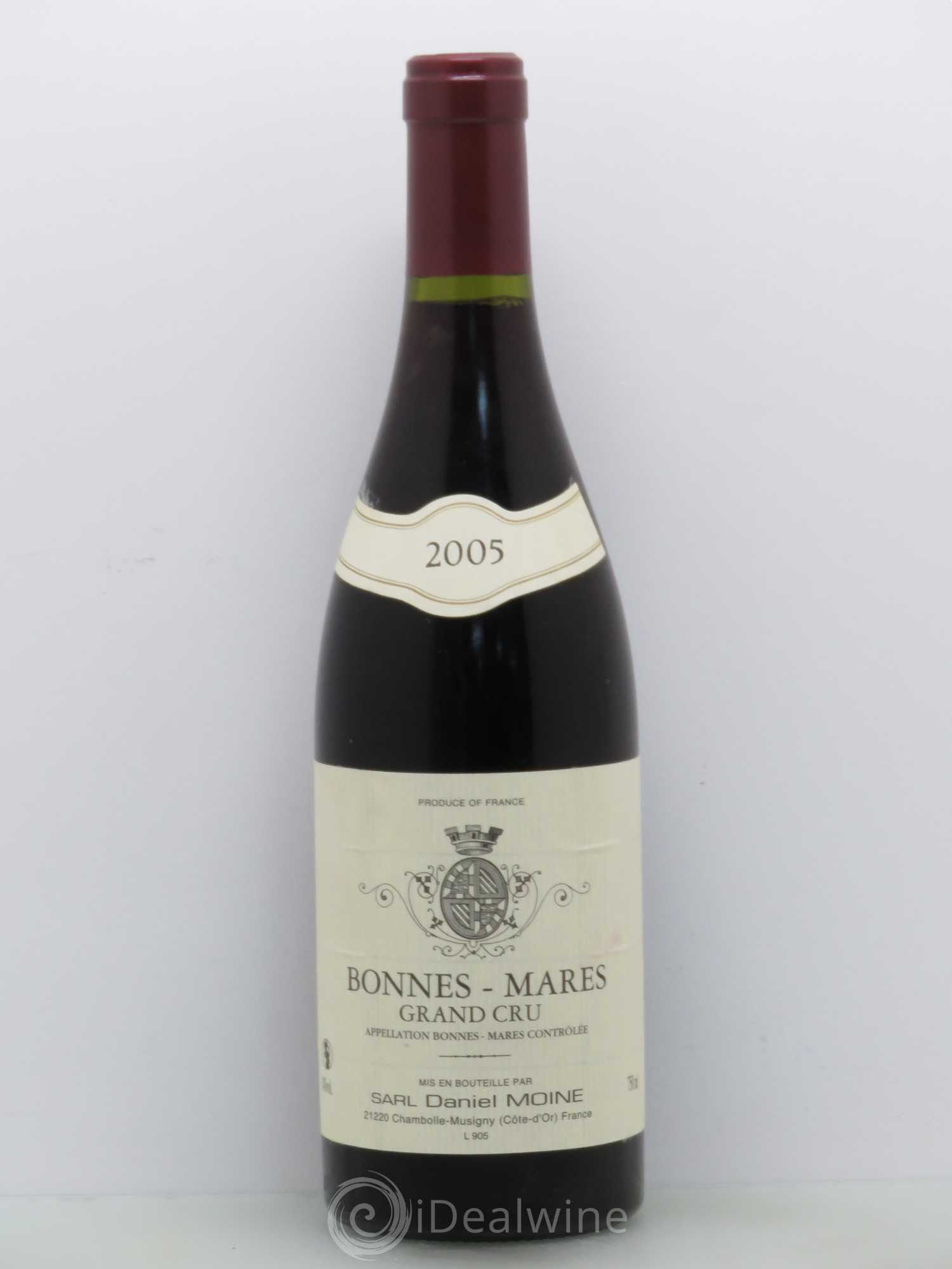 Bonnes-Mares Grand Cru Moine-Hudelot (Domaine) 2005 - Lot de 1 bouteille - 0
