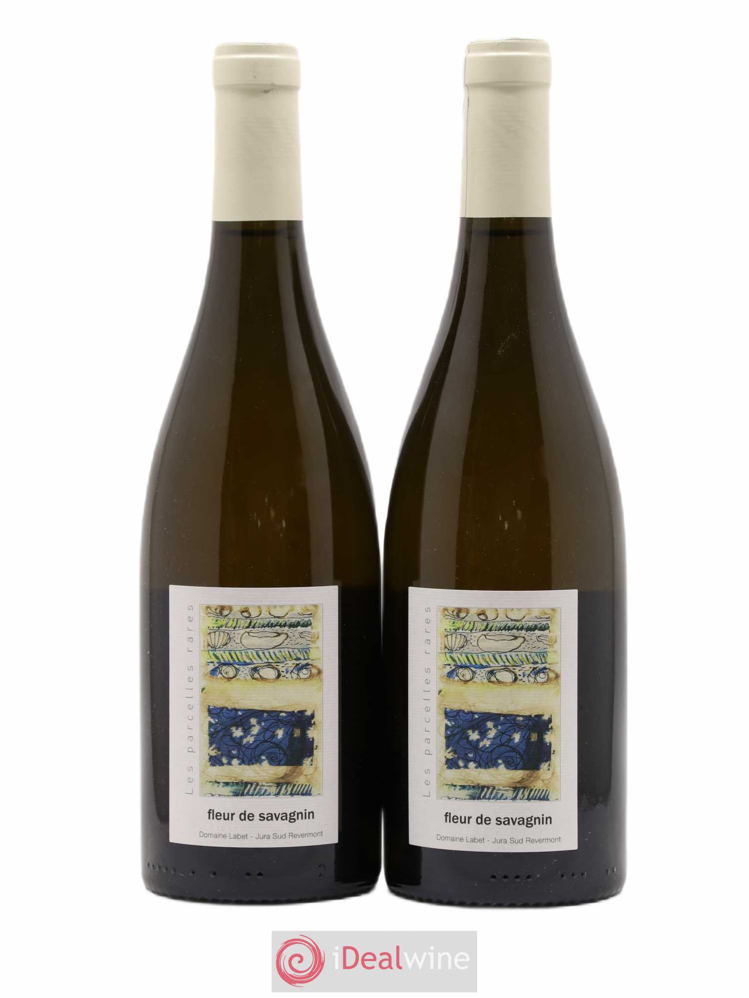 Côtes du Jura Fleur de Savagnin Romain - Julien - Charline Labet (sans prix de réserve) 2018 - Lot de 2 bouteilles - 0