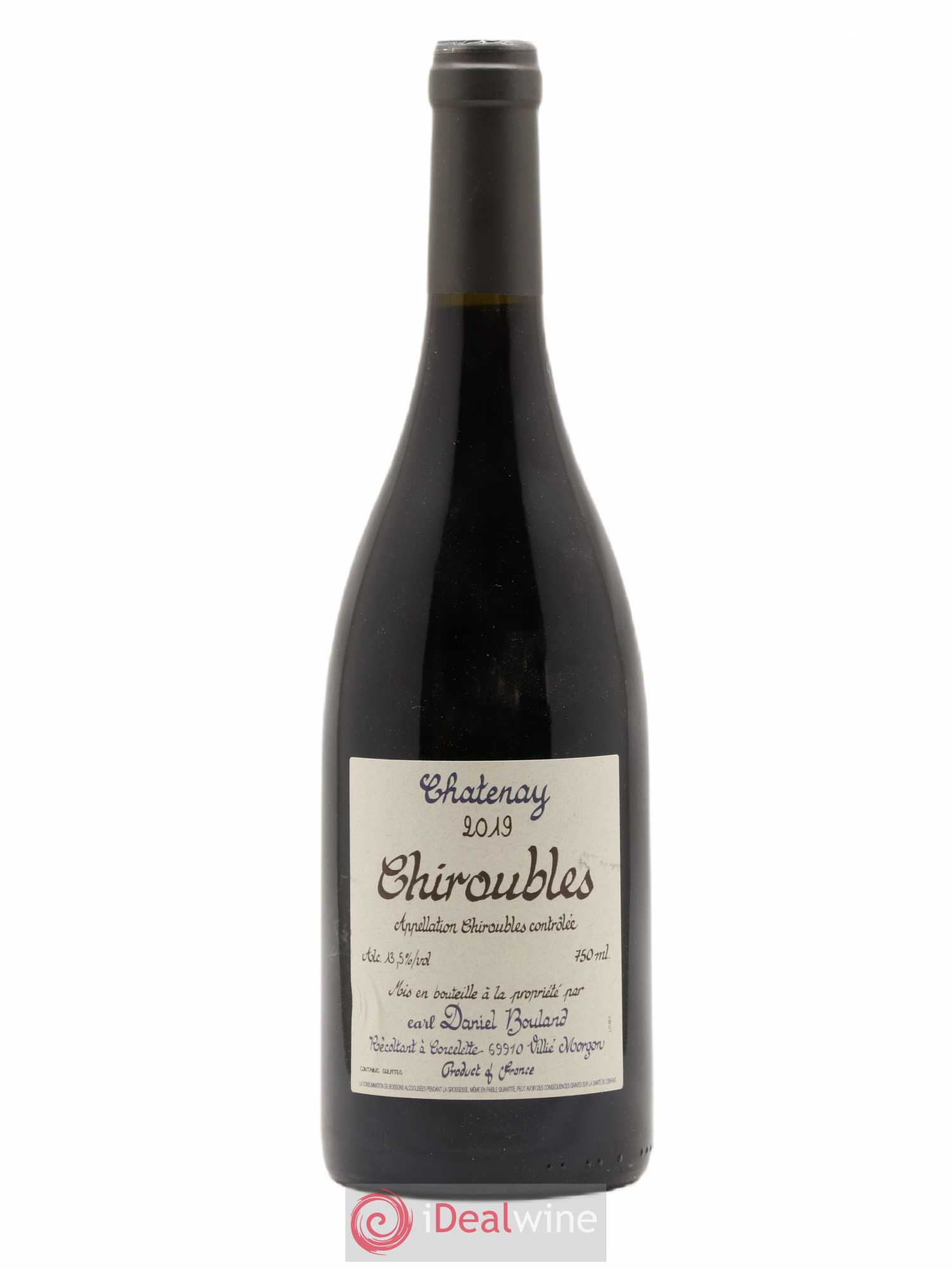 Chiroubles Chatenay Daniel Bouland (Domaine) (sans prix de réserve) 2019 - Lot de 1 bouteille - 0