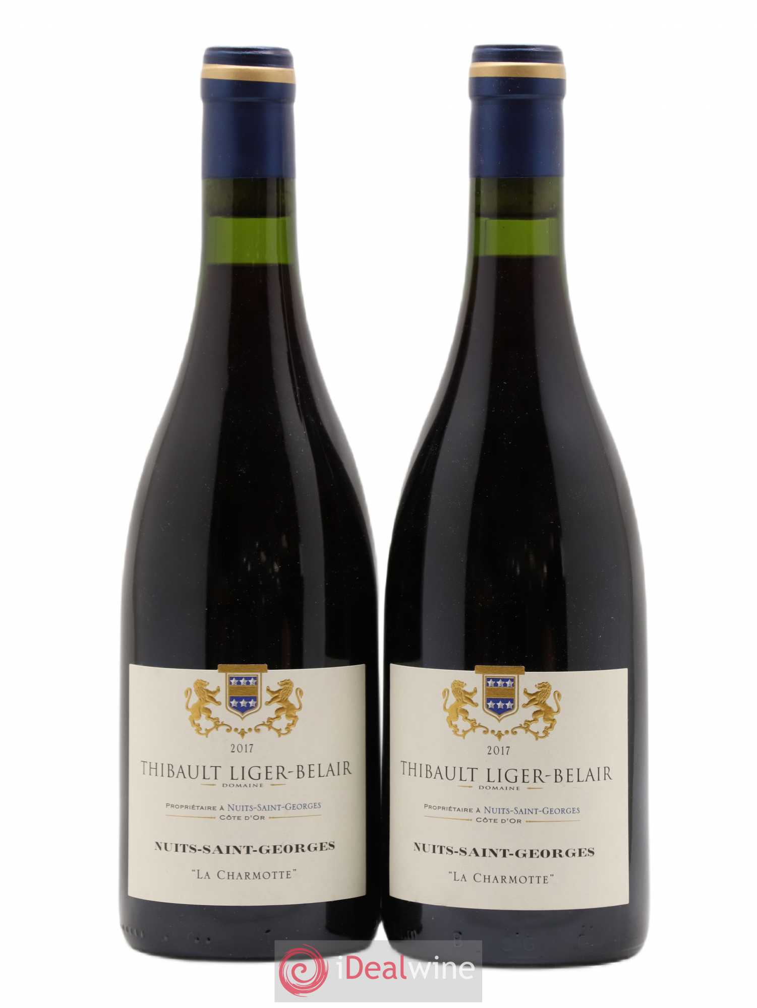 Nuits-Saint-Georges La Charmotte Thibault Liger-Belair (sans prix de réserve) 2017 - Lot de 2 bouteilles - 0