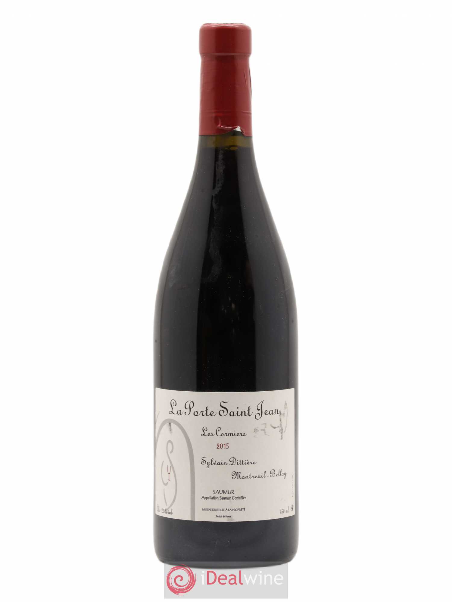 Saumur Les Cormiers La Porte Saint Jean (sans prix de réserve) 2015 - Lot de 1 bouteille - 0