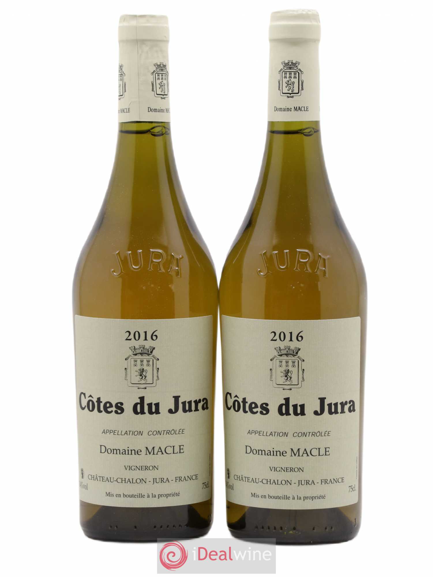 Côtes du Jura Jean Macle (sans prix de réserve) 2016 - Lot de 2 bouteilles - 0