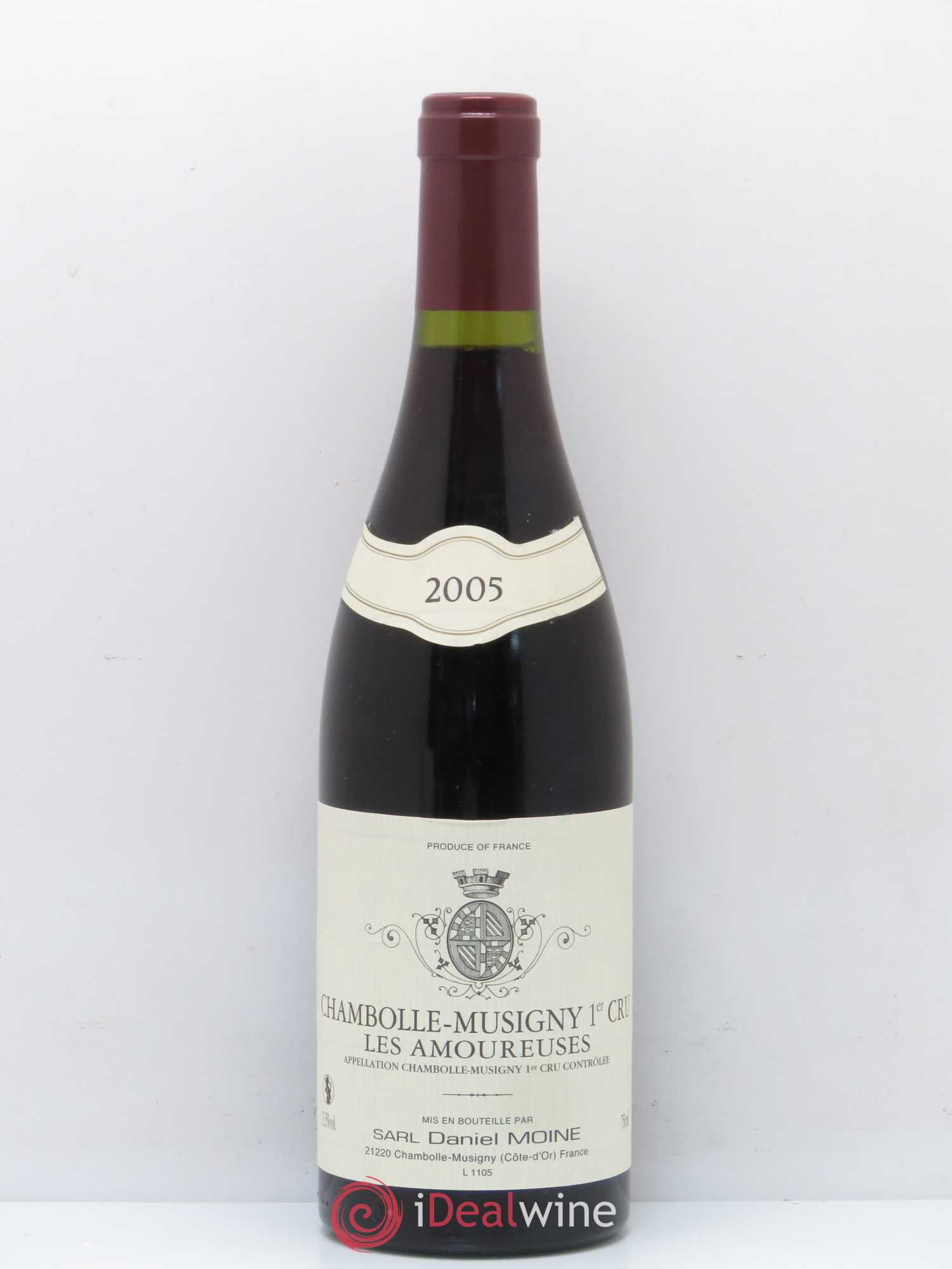 Chambolle-Musigny 1er Cru Les Amoureuses Daniel Moine 2005 - Posten von 1 Flasche - 0