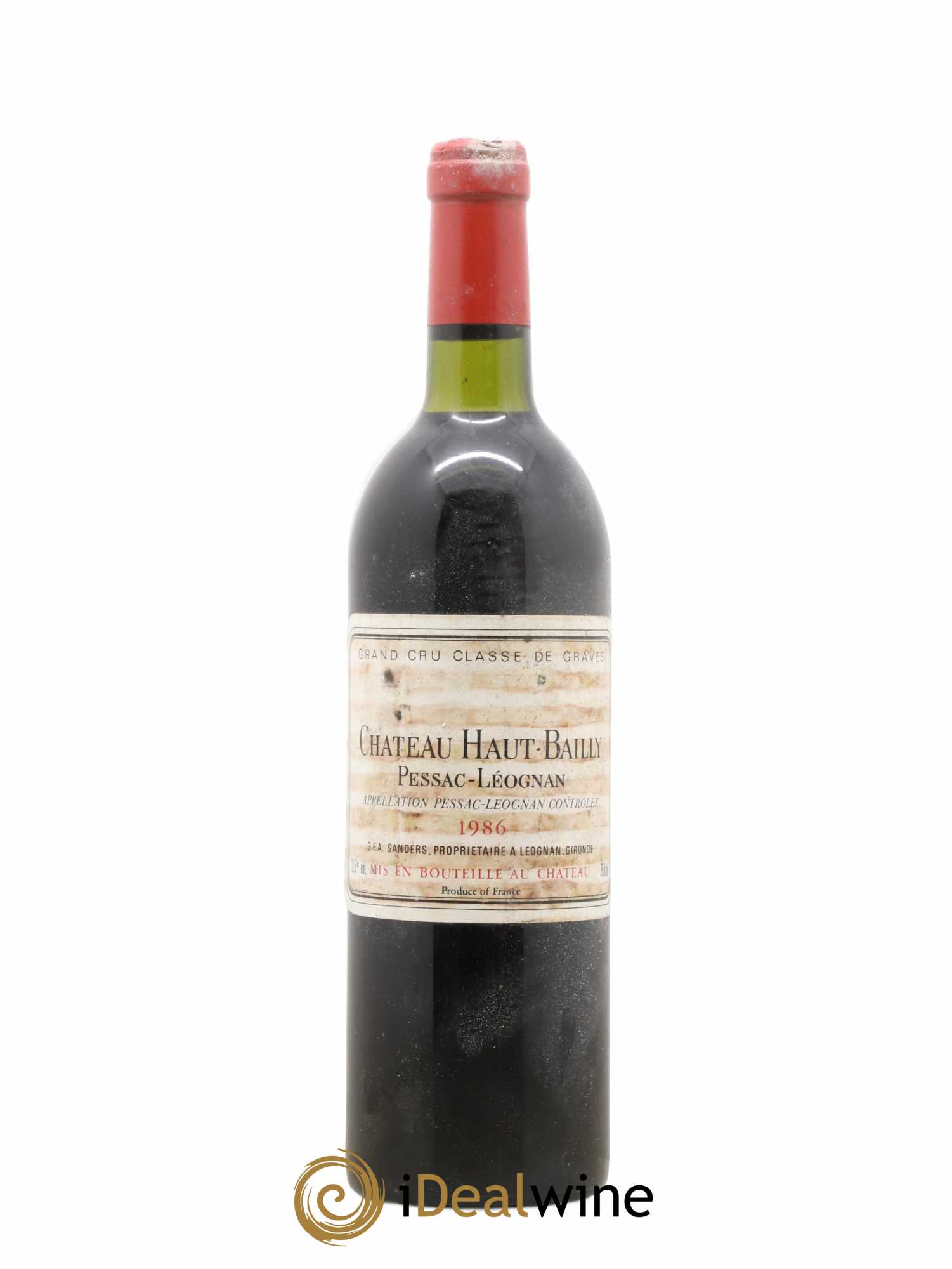 Château Haut-Bailly Cru Classé de Graves (no reserve) 1986 - Lot of 1 bottle - 0