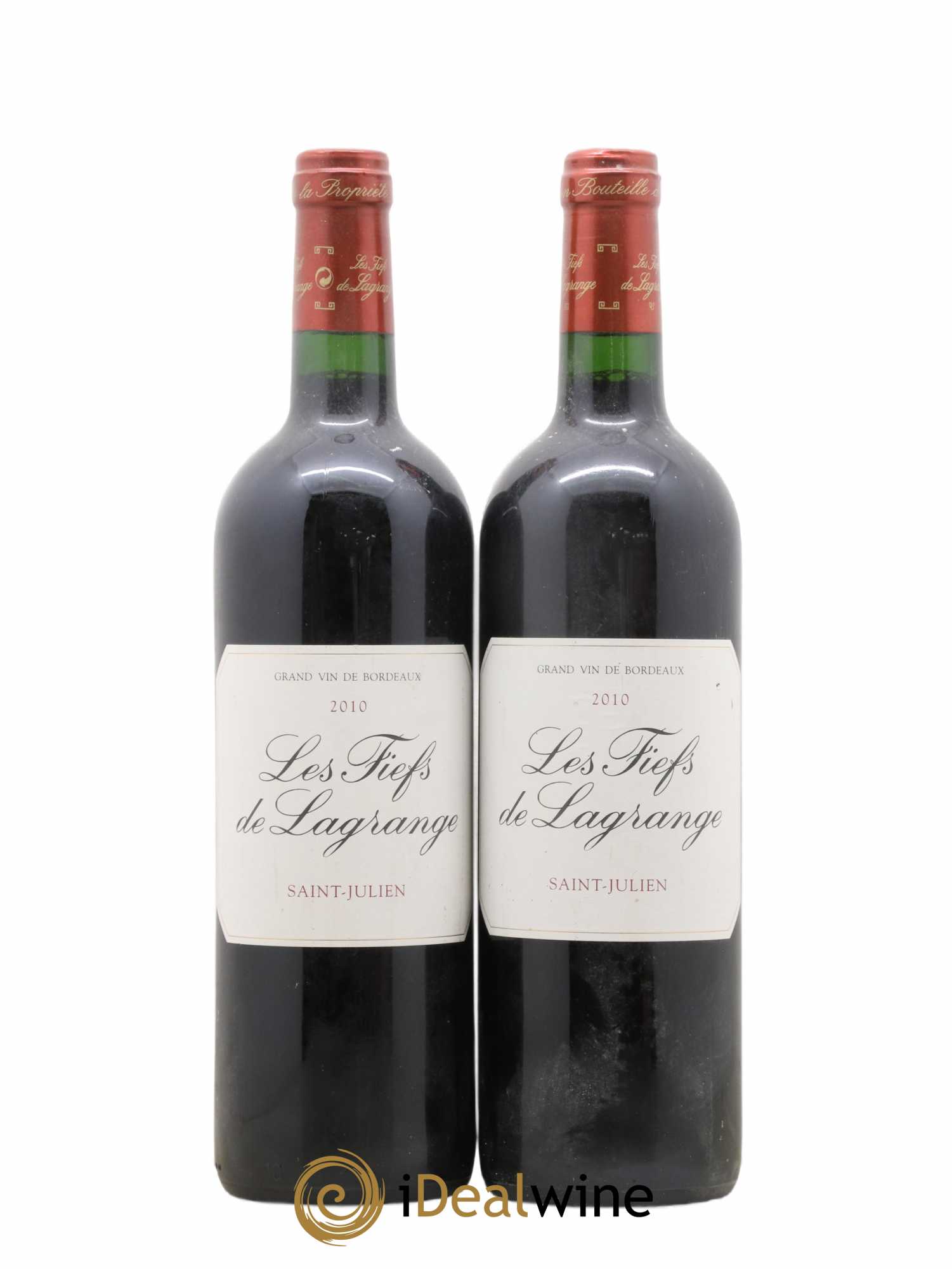 Les Fiefs de Lagrange Second Vin (sans prix de réserve) 2010 - Lot de 2 bouteilles - 0