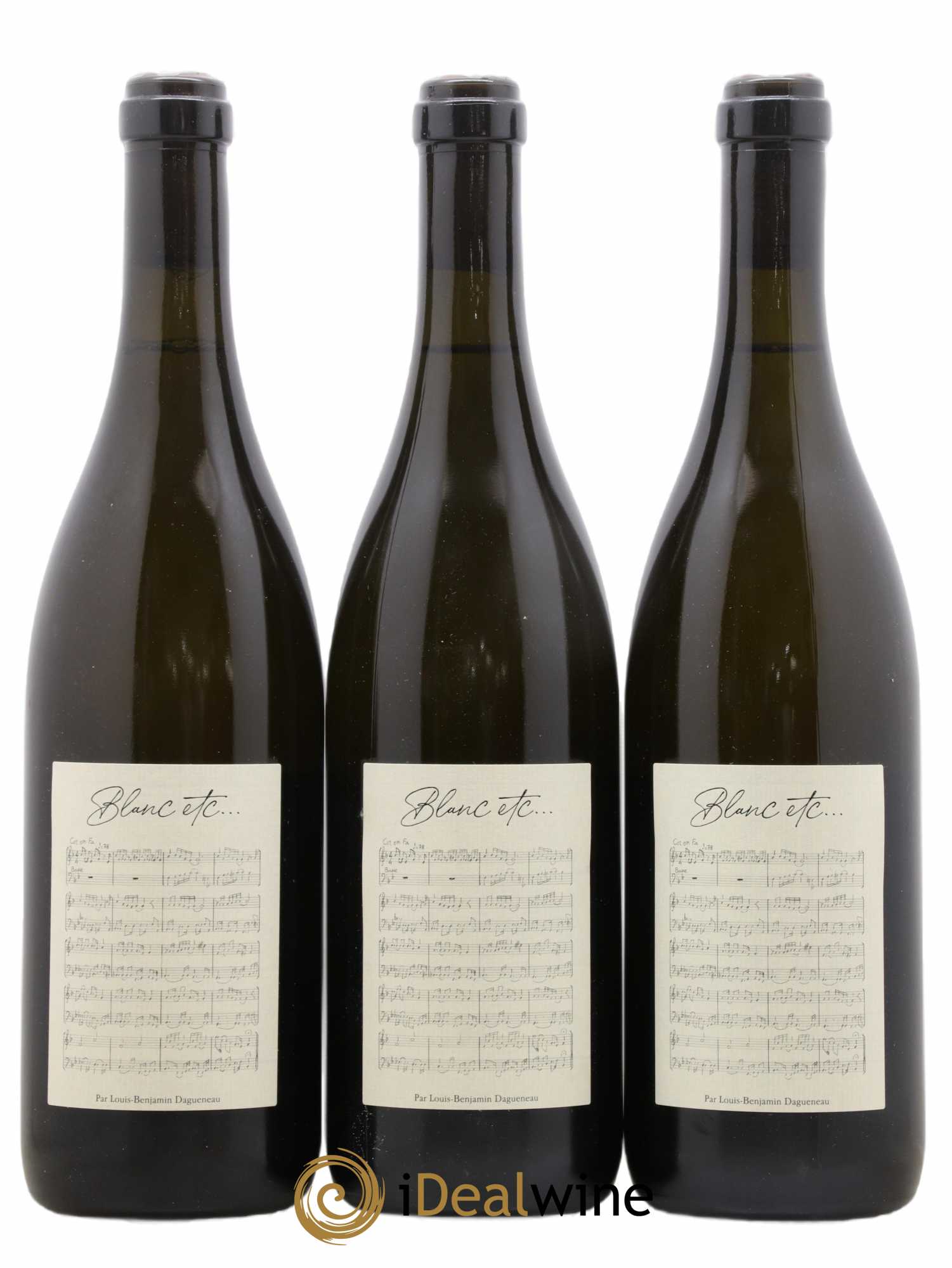 Vin de France Blanc Etc Dagueneau (Domaine Didier - Louis-Benjamin) 2018 - Lot de 3 bouteilles - 0