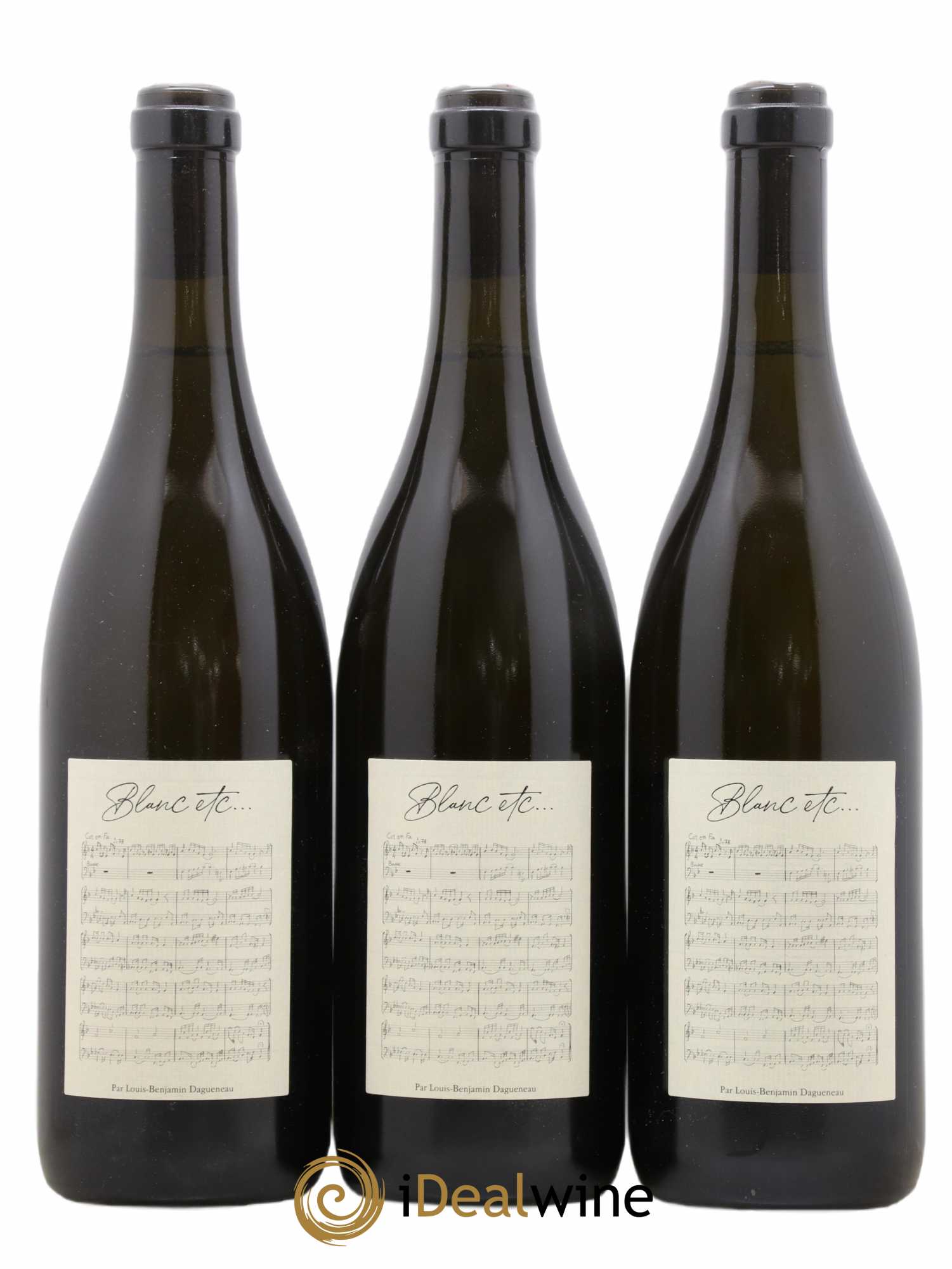 Vin de France Blanc Etc Dagueneau (Domaine Didier - Louis-Benjamin) (sans prix de réserve) 2018 - Lot de 3 bouteilles - 0