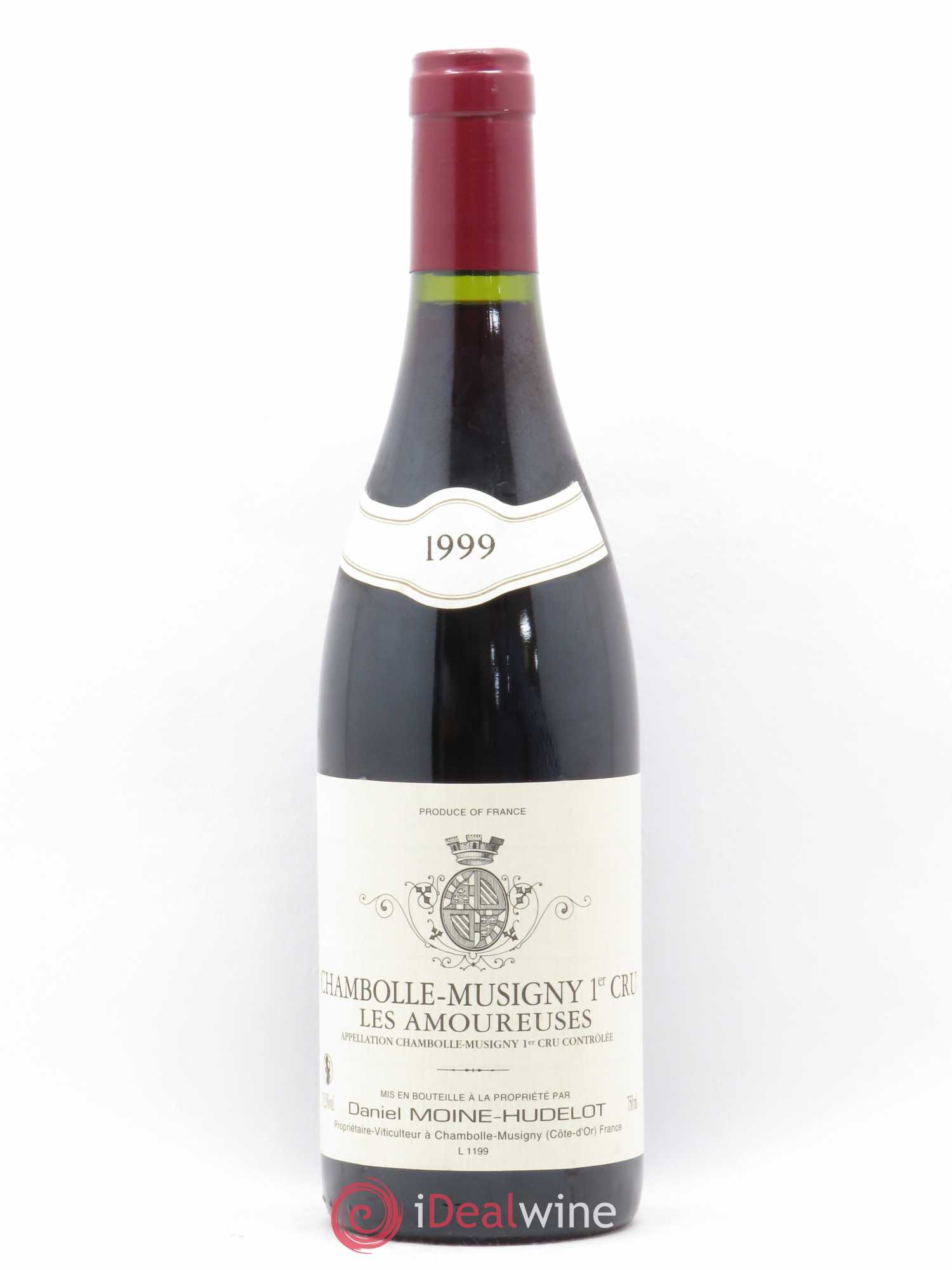 Chambolle-Musigny 1er Cru Les Amoureuses Moine-Hudelot (Domaine) (sans prix de réserve) 1999 - Lot de 1 bouteille - 0