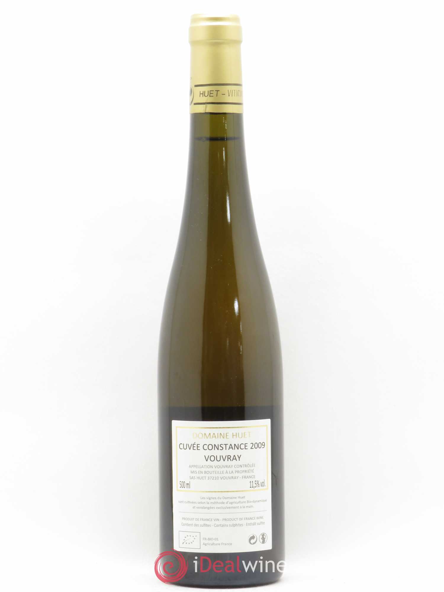 Vouvray Cuvée Constance Domaine Huet  (senza prezzo di riserva) 2009 - Lotto di 1 bottiglia - 1