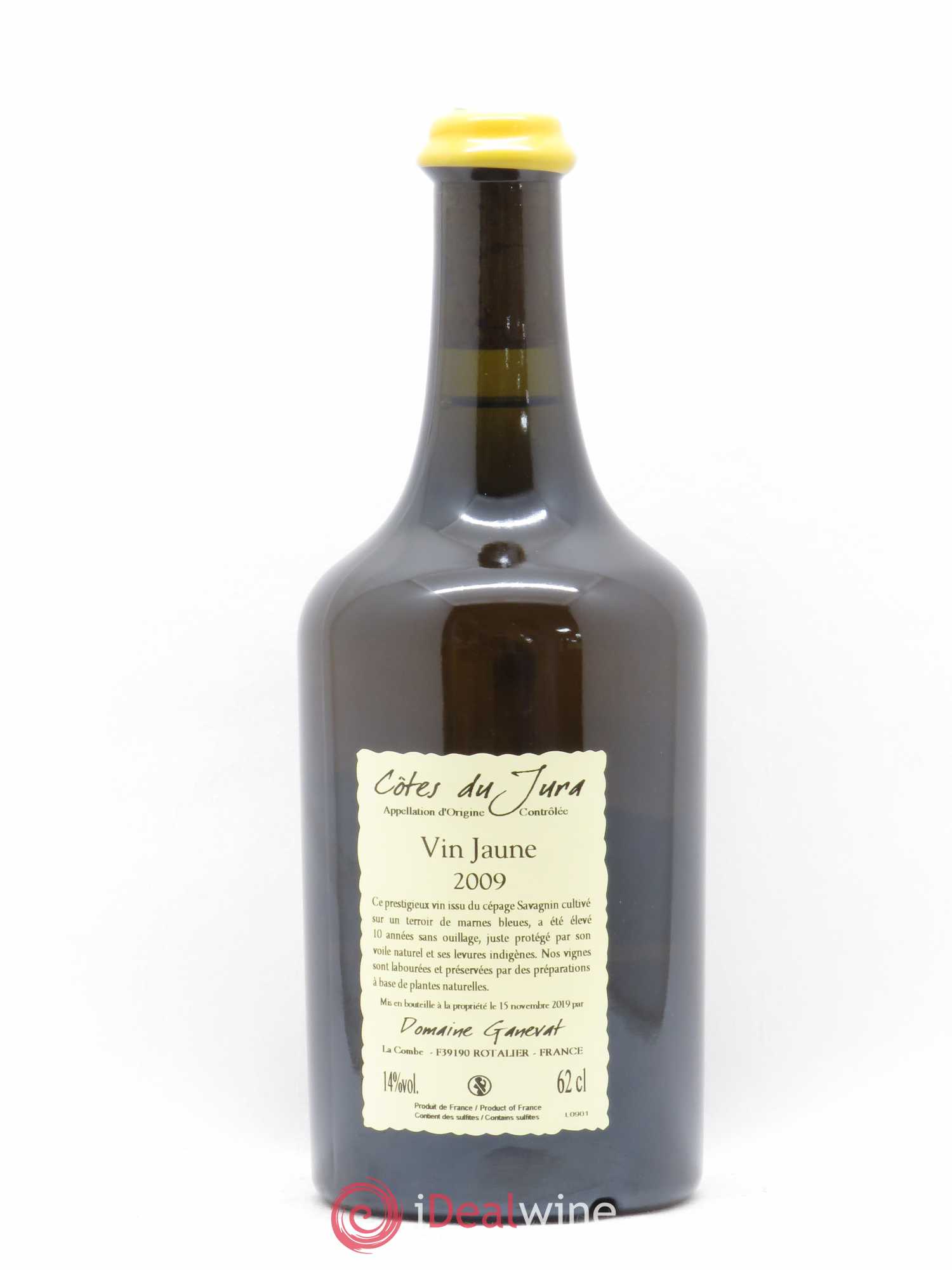 Côtes du Jura Vin Jaune Jean-François Ganevat (Domaine) (sans prix de réserve) 2009 - Lot de 1 bouteille - 1