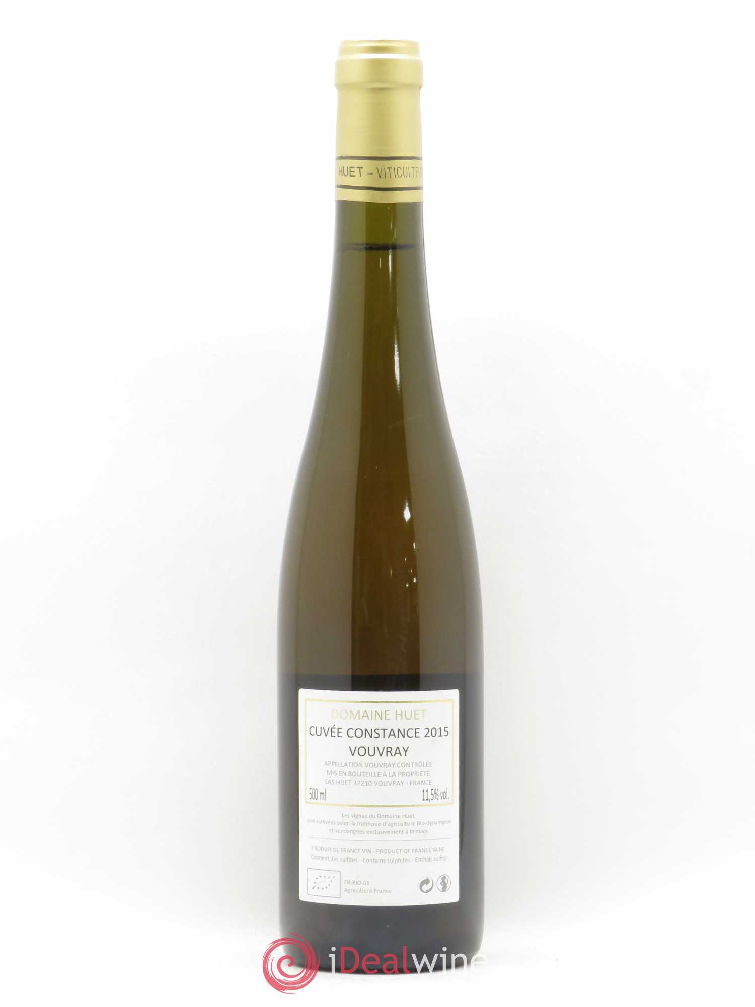 Vouvray Cuvée Constance Domaine Huet  (senza prezzo di riserva) 2015 - Lotto di 1 bottiglia - 1