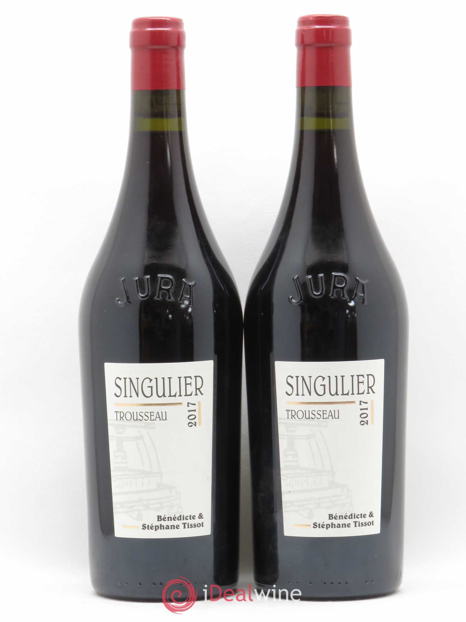 Arbois Trousseau Singulier Bénédicte et Stéphane Tissot (sans prix de réserve) 2017 - Lot de 2 bouteilles - 0