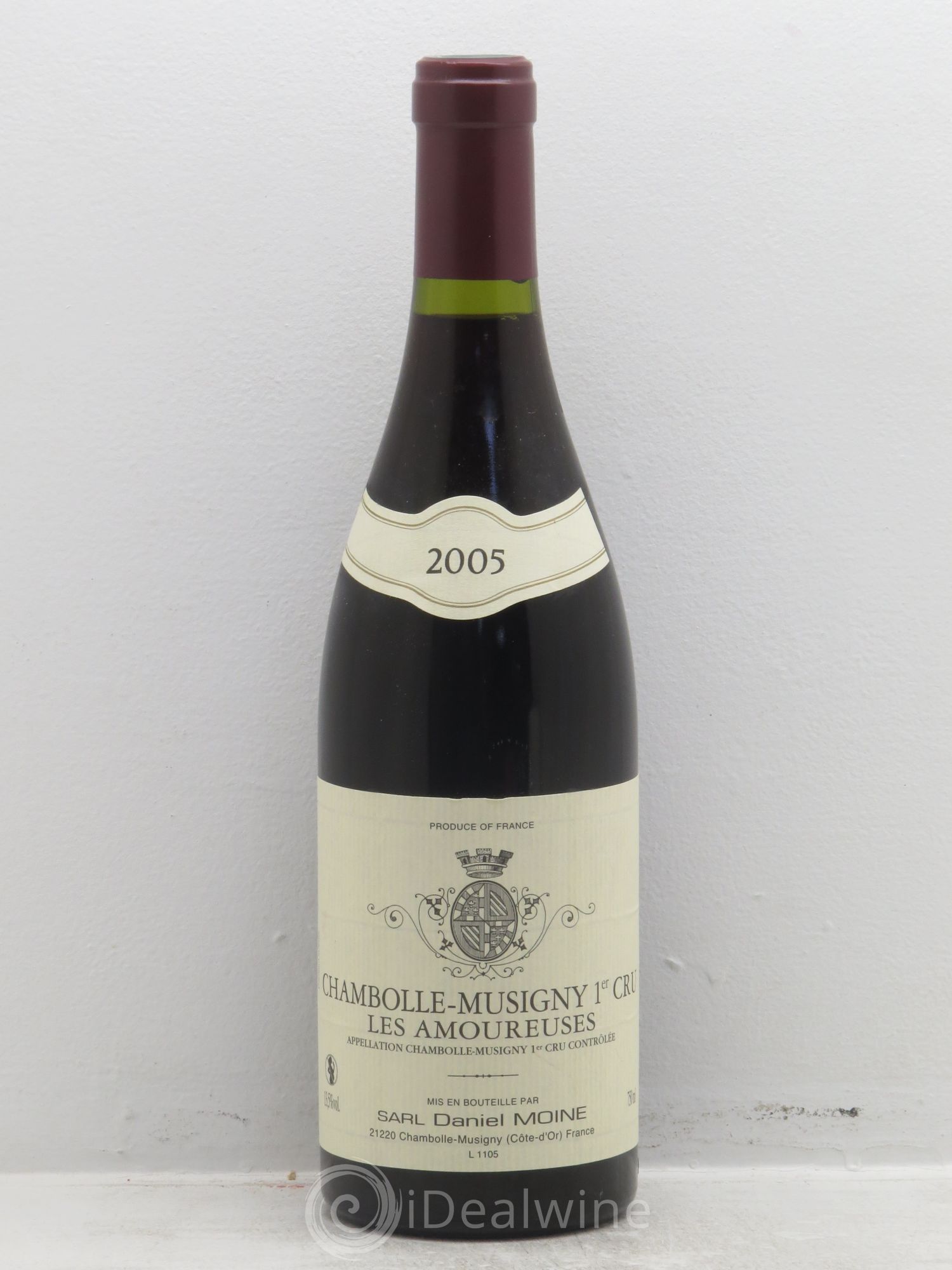 Chambolle-Musigny 1er Cru Domaine Moine 2005 - Lot de 1 bouteille - 0