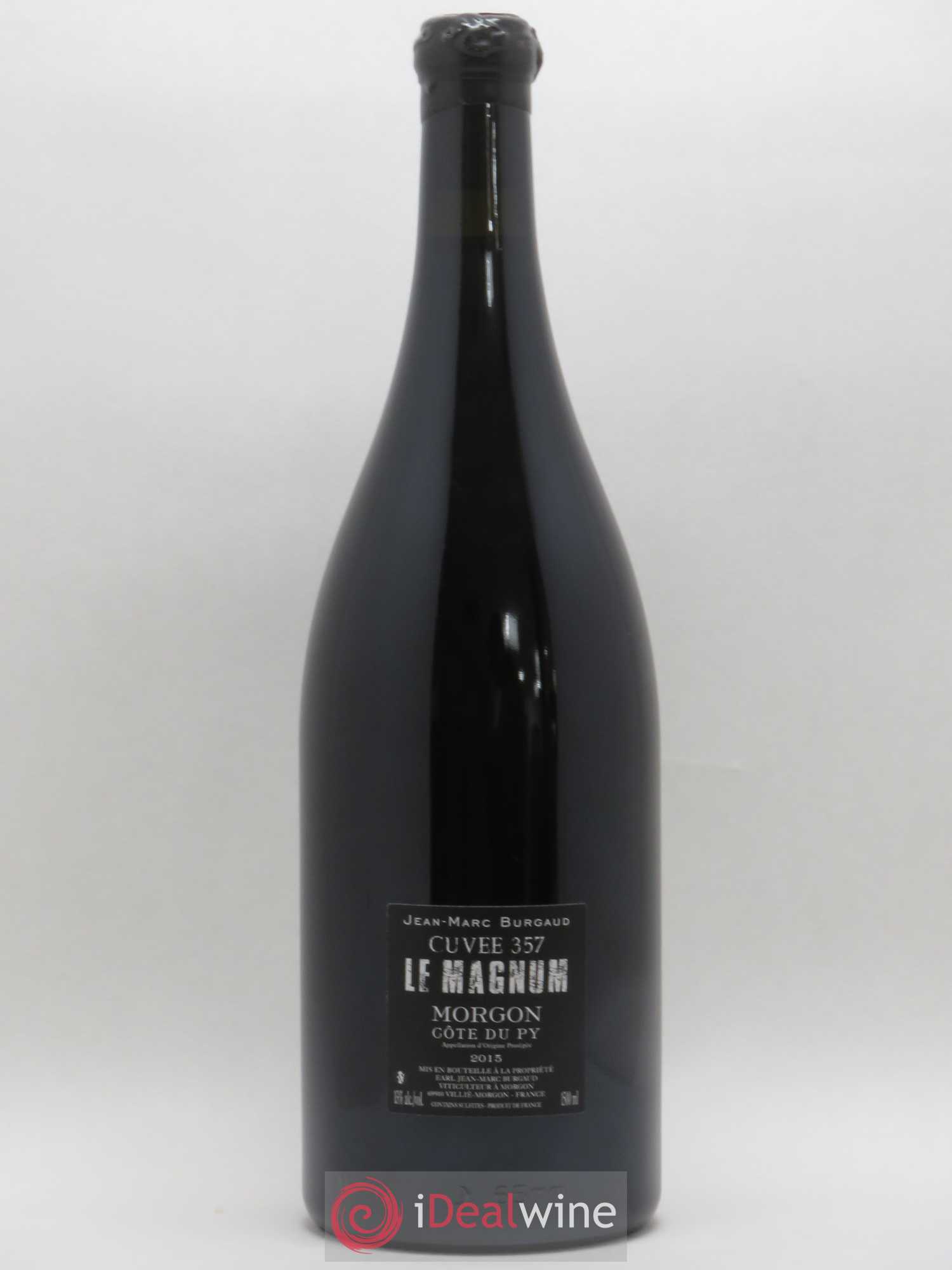 Morgon Côte du Py Cuvée 357 Le Magnum Jean-Marc Burgaud (Domaine) Le Magnum (sans prix de réserve) 2015 - Posten von 1 Magnum - 1
