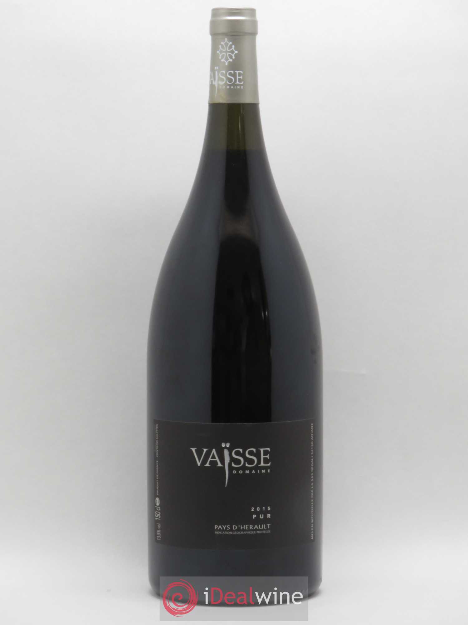 Pays d'Hérault Pur Vaisse (Domaine) (sans prix de réserve) 2015 - Lot de 1 magnum - 0