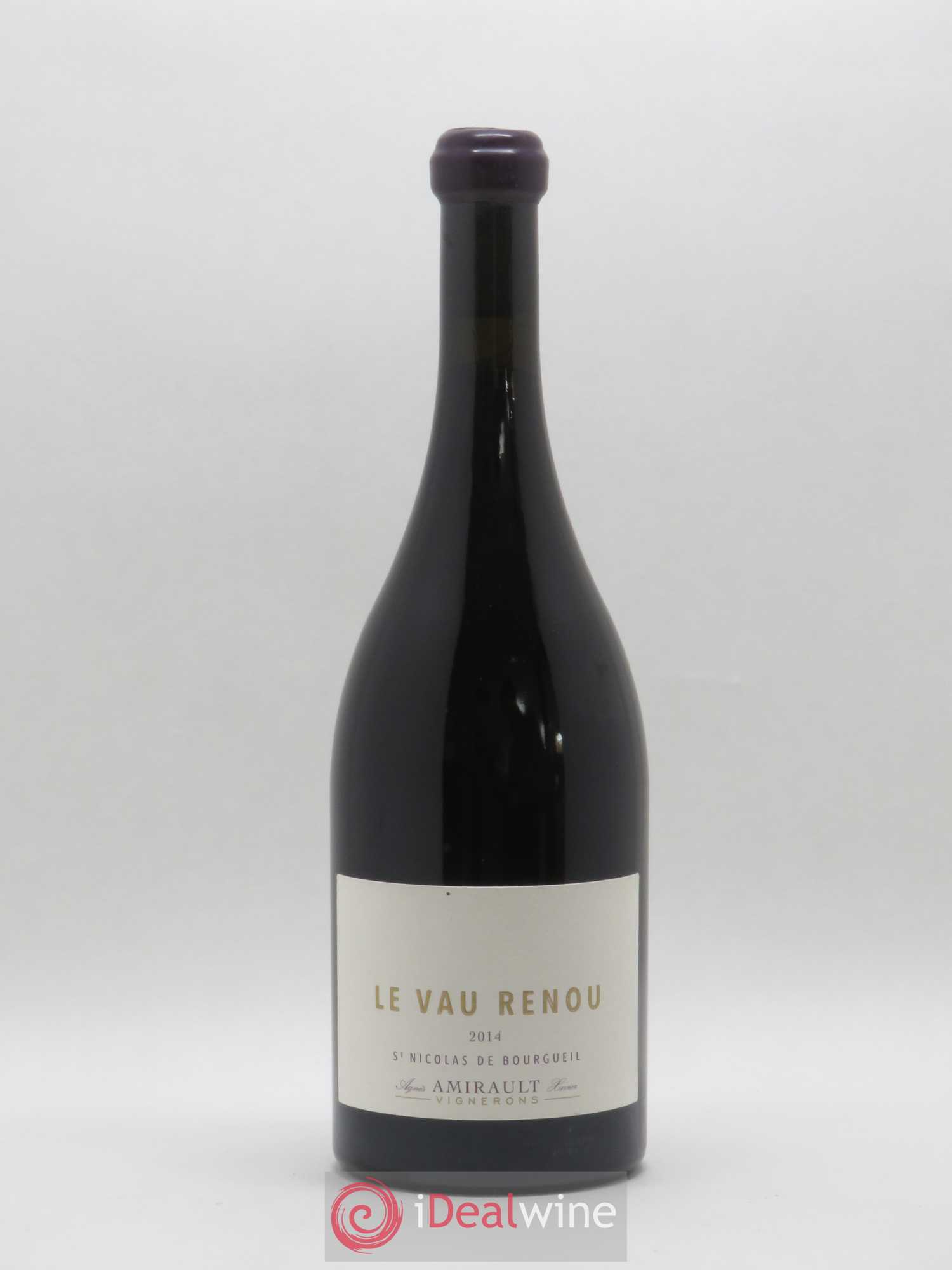Saint-Nicolas de Bourgueil Le Vau Renou Xavier Amirault (sans prix de réserve) 2014 - Posten von 1 Flasche - 0