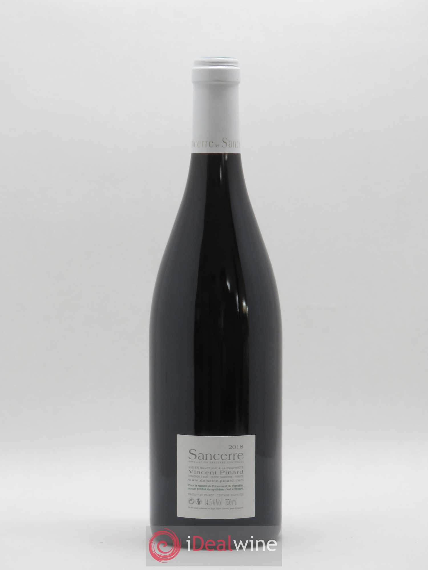 Sancerre Vincent Pinard (sans prix de réserve) 2018 - Lot de 1 bouteille - 1