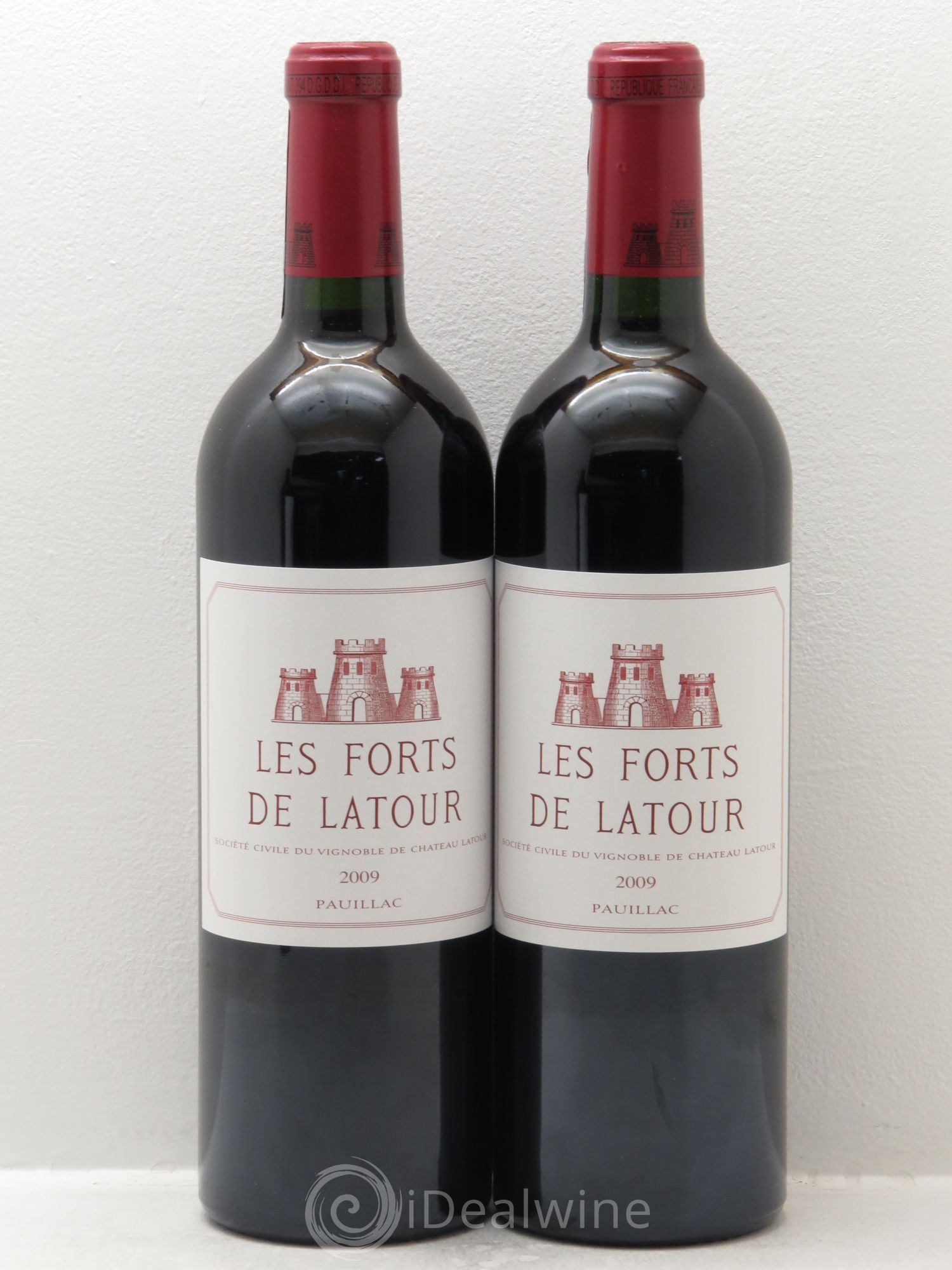 Les Forts de Latour Second Vin 2009 - Lot de 2 bouteilles - 0