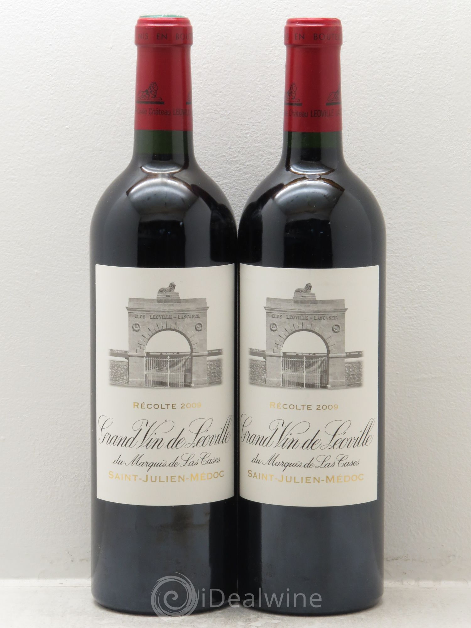 Château Léoville Las Cases 2ème Grand Cru Classé 2009 - Lot de 2 bouteilles - 0