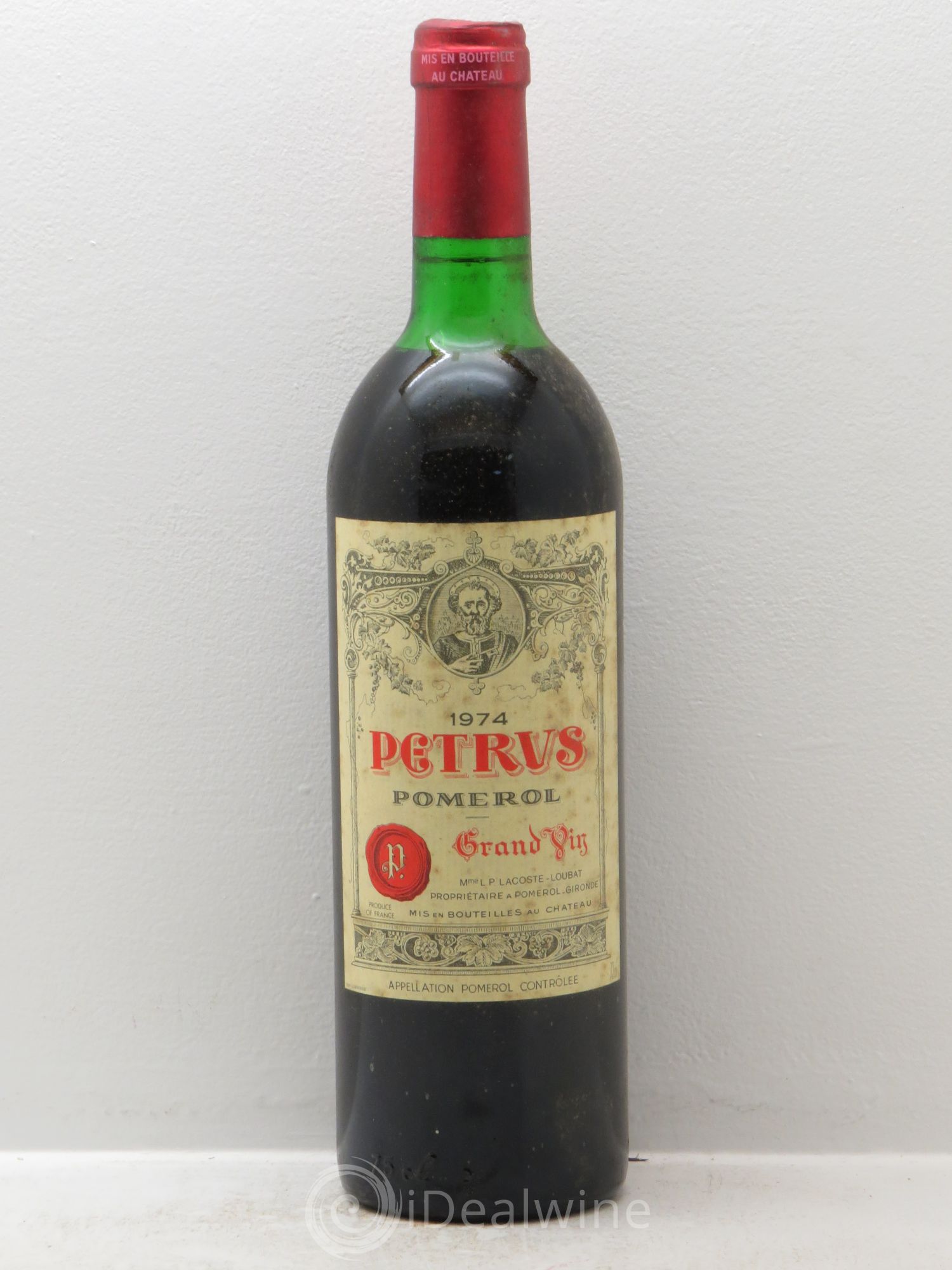 Petrus 1974 - Lot de 1 bouteille - 0