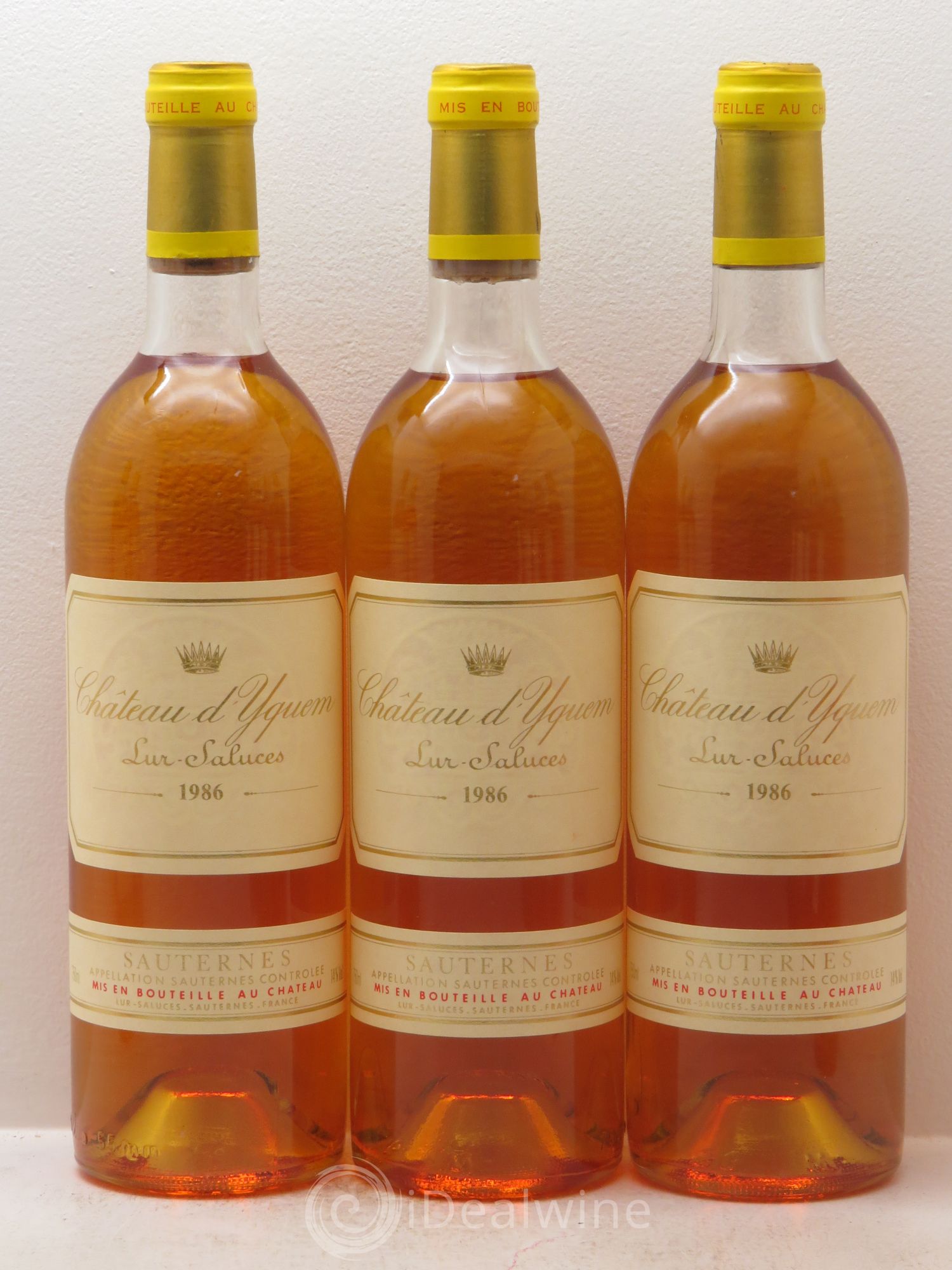 Château d' Yquem 1er Cru Classé Supérieur 1986 - Lotto di 12 bottiglie - 2