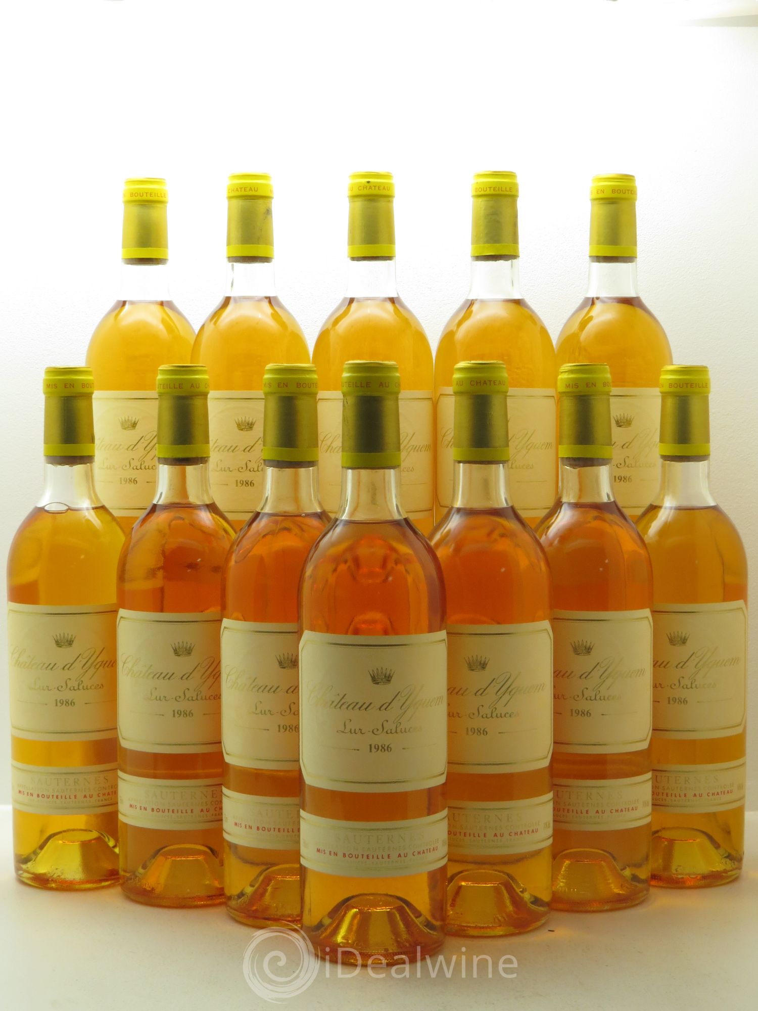 Château d' Yquem 1er Cru Classé Supérieur 1986 - Lotto di 12 bottiglie - 0
