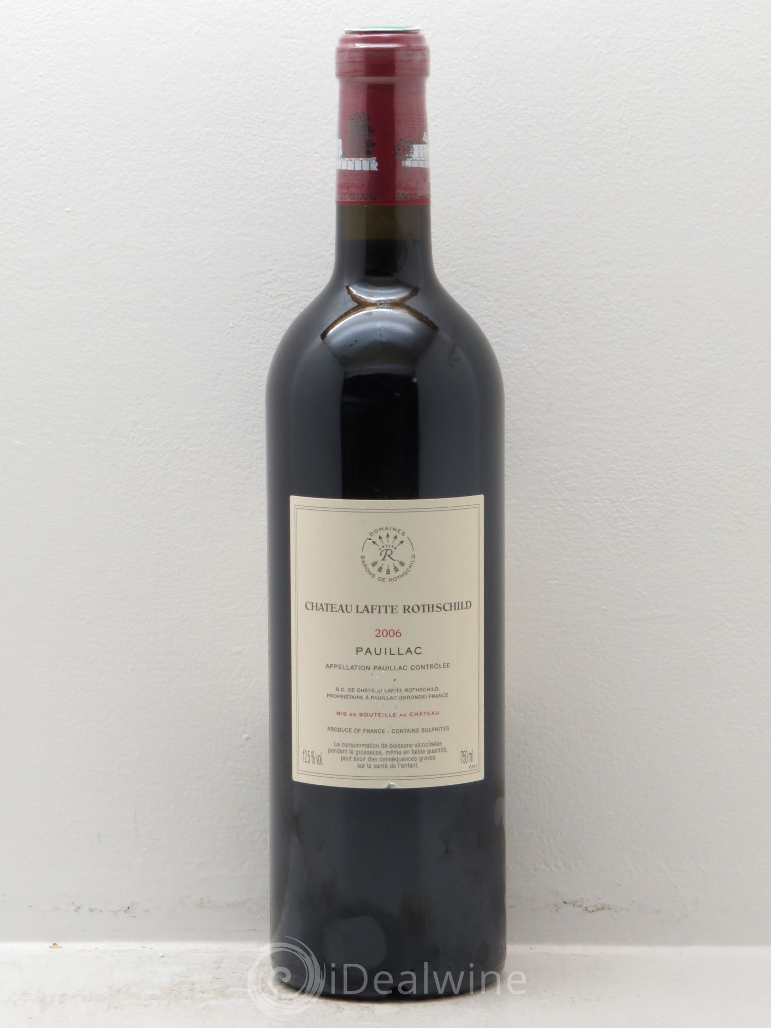 Château Lafite Rothschild 1er Grand Cru Classé 2006 - Lot de 1 bouteille - 1