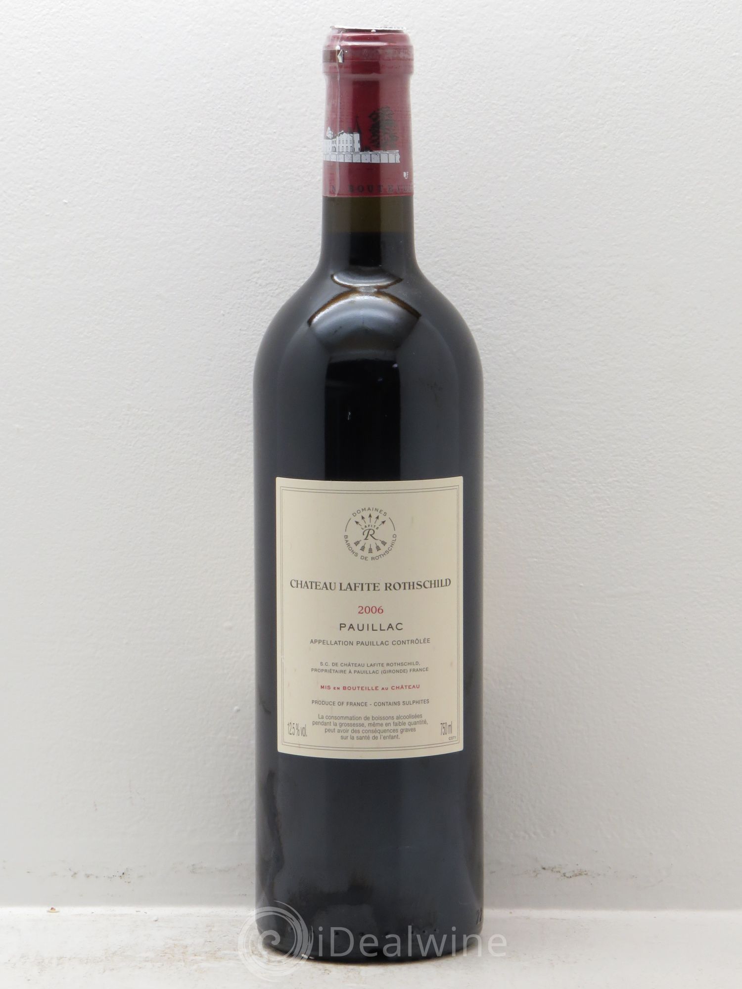 Château Lafite Rothschild 1er Grand Cru Classé 2006 - Lot de 1 bouteille - 1