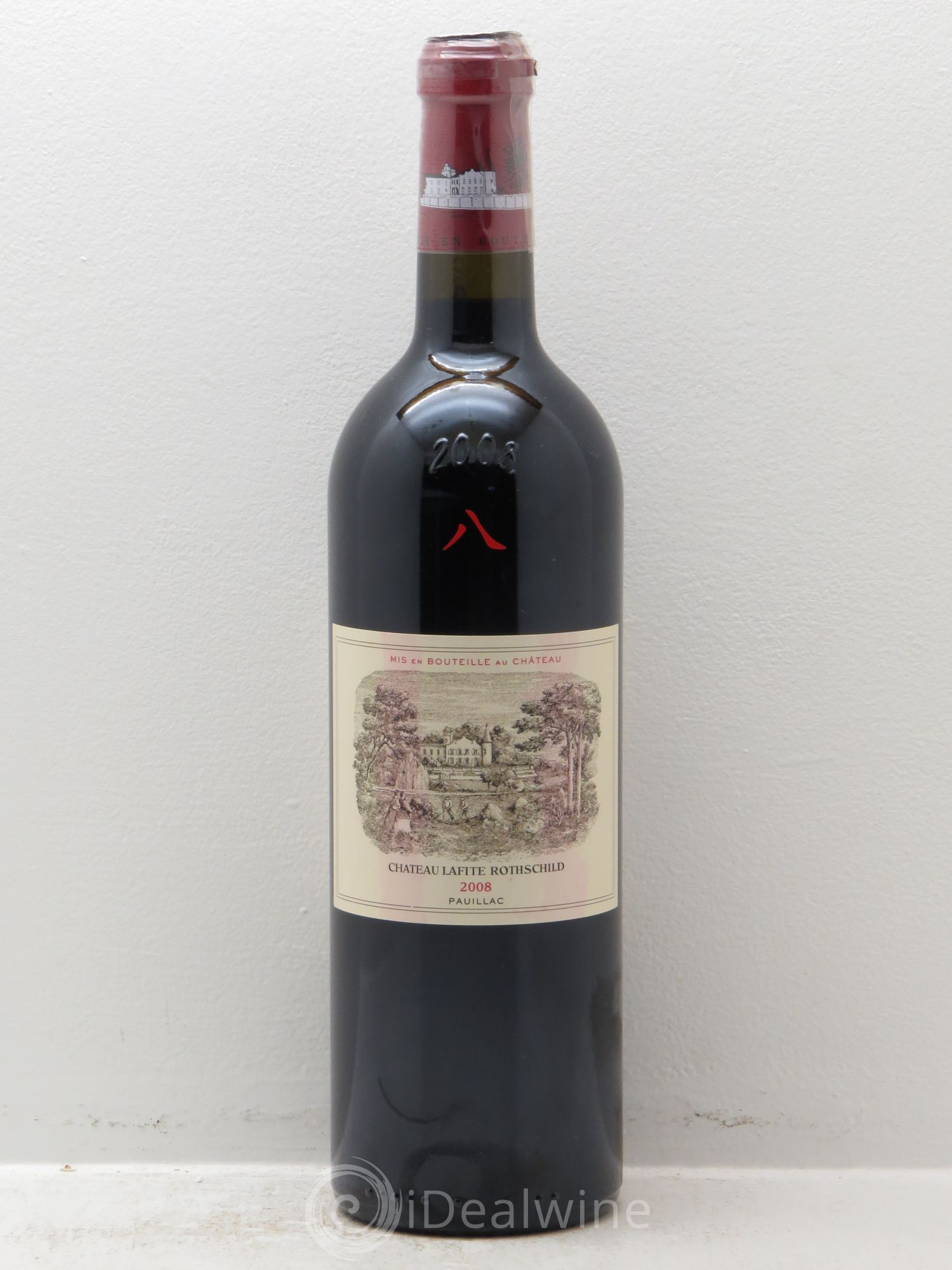 Château Lafite Rothschild 1er Grand Cru Classé 2008 - Lot de 1 bouteille - 0