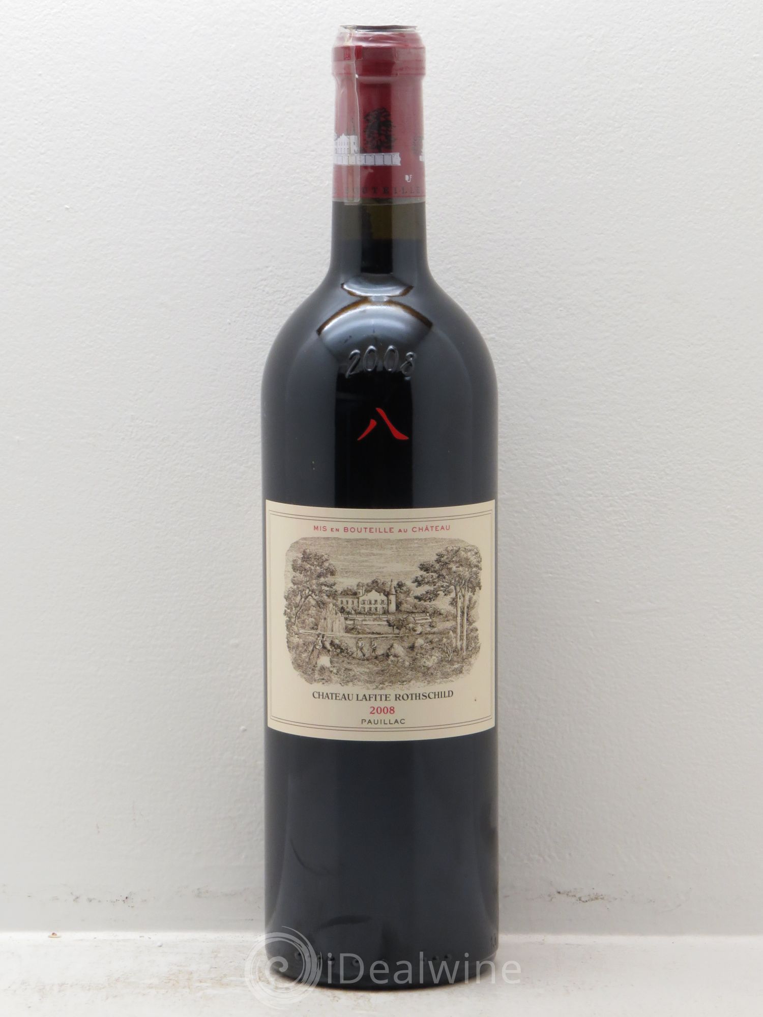 Château Lafite Rothschild 1er Grand Cru Classé 2008 - Lot de 1 bouteille - 0