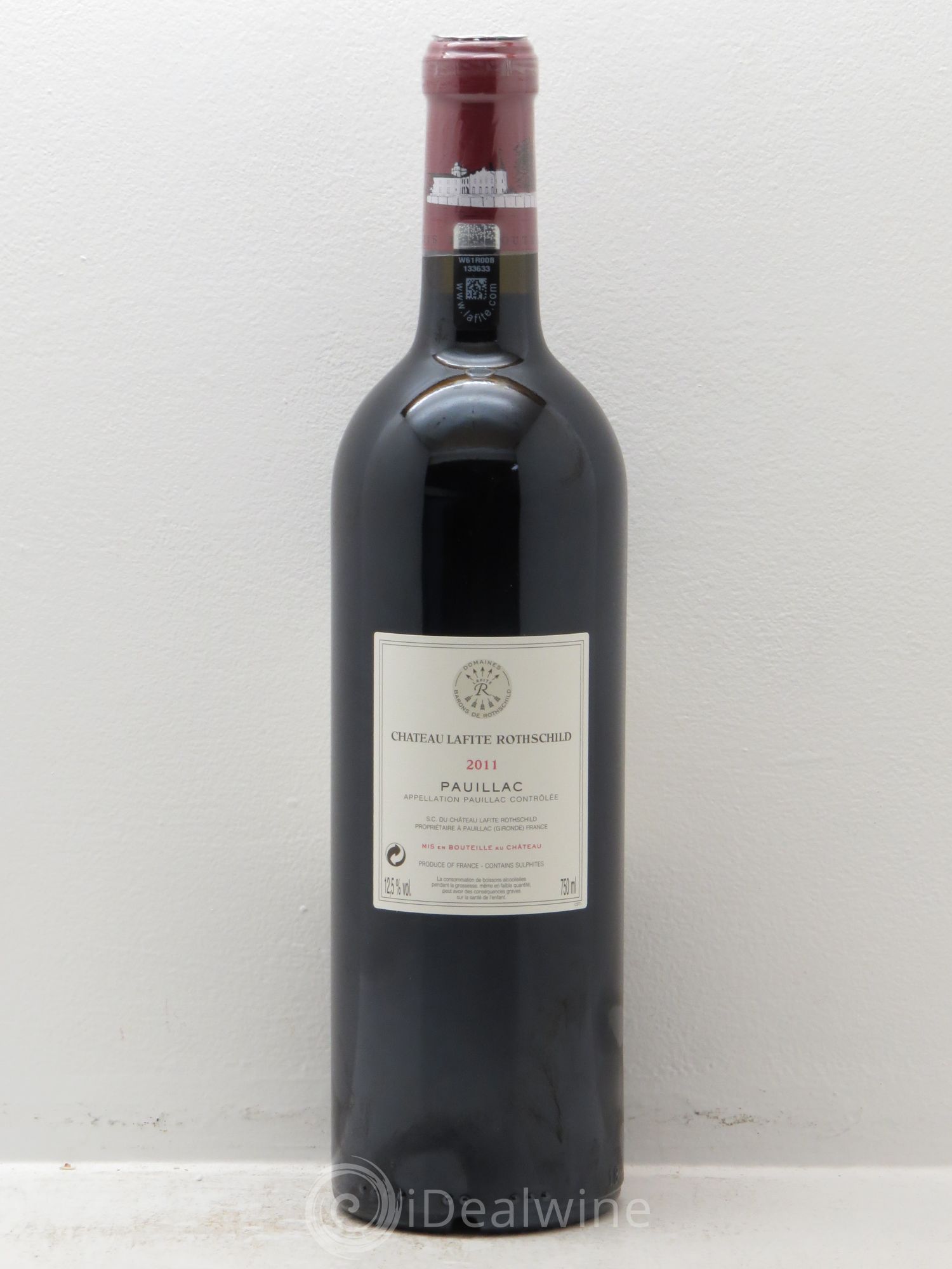 Château Lafite Rothschild 1er Grand Cru Classé 2011 - Lot de 1 bouteille - 1