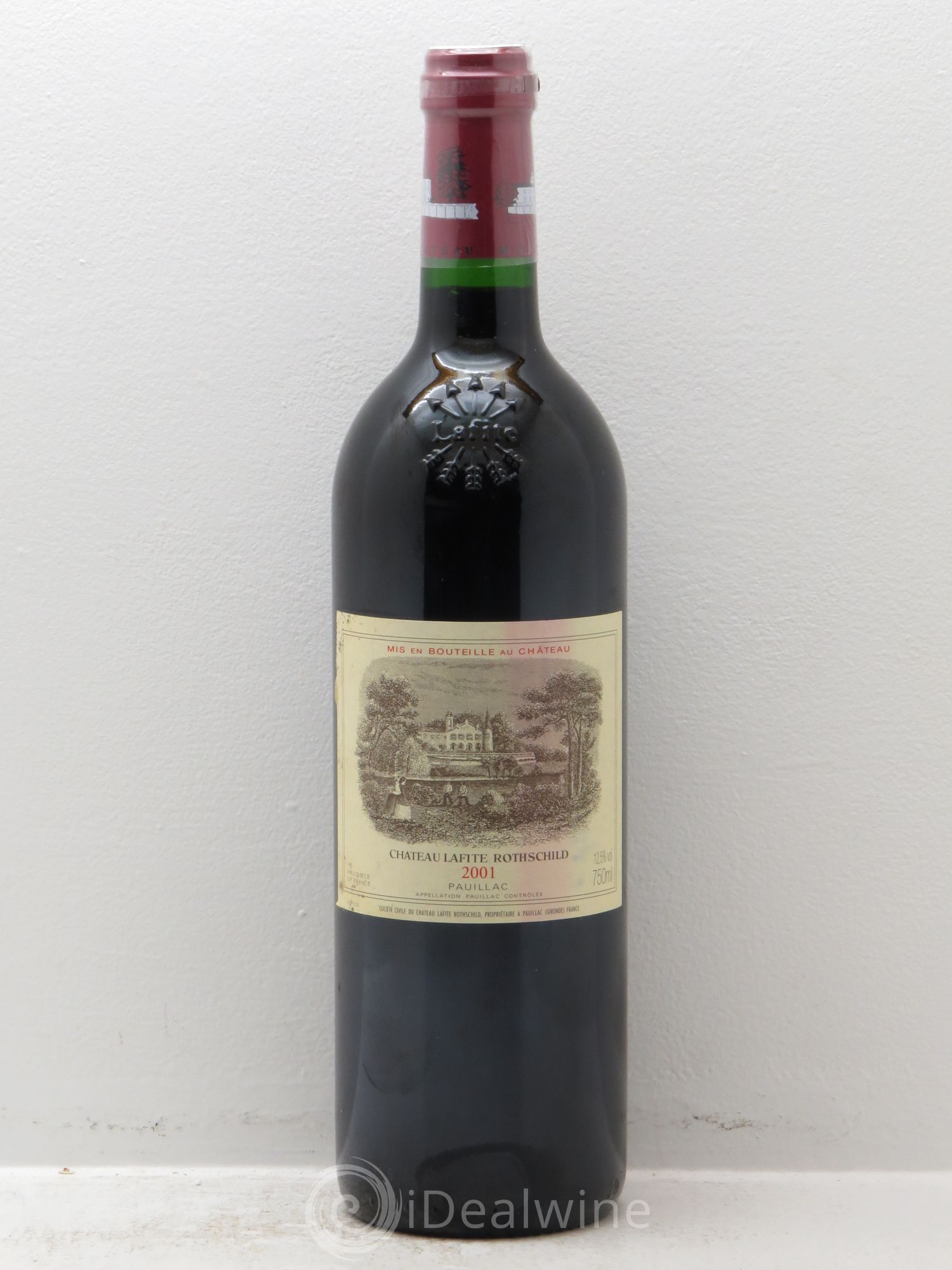 Château Lafite Rothschild 1er Grand Cru Classé 2001 - Lot de 1 bouteille - 0
