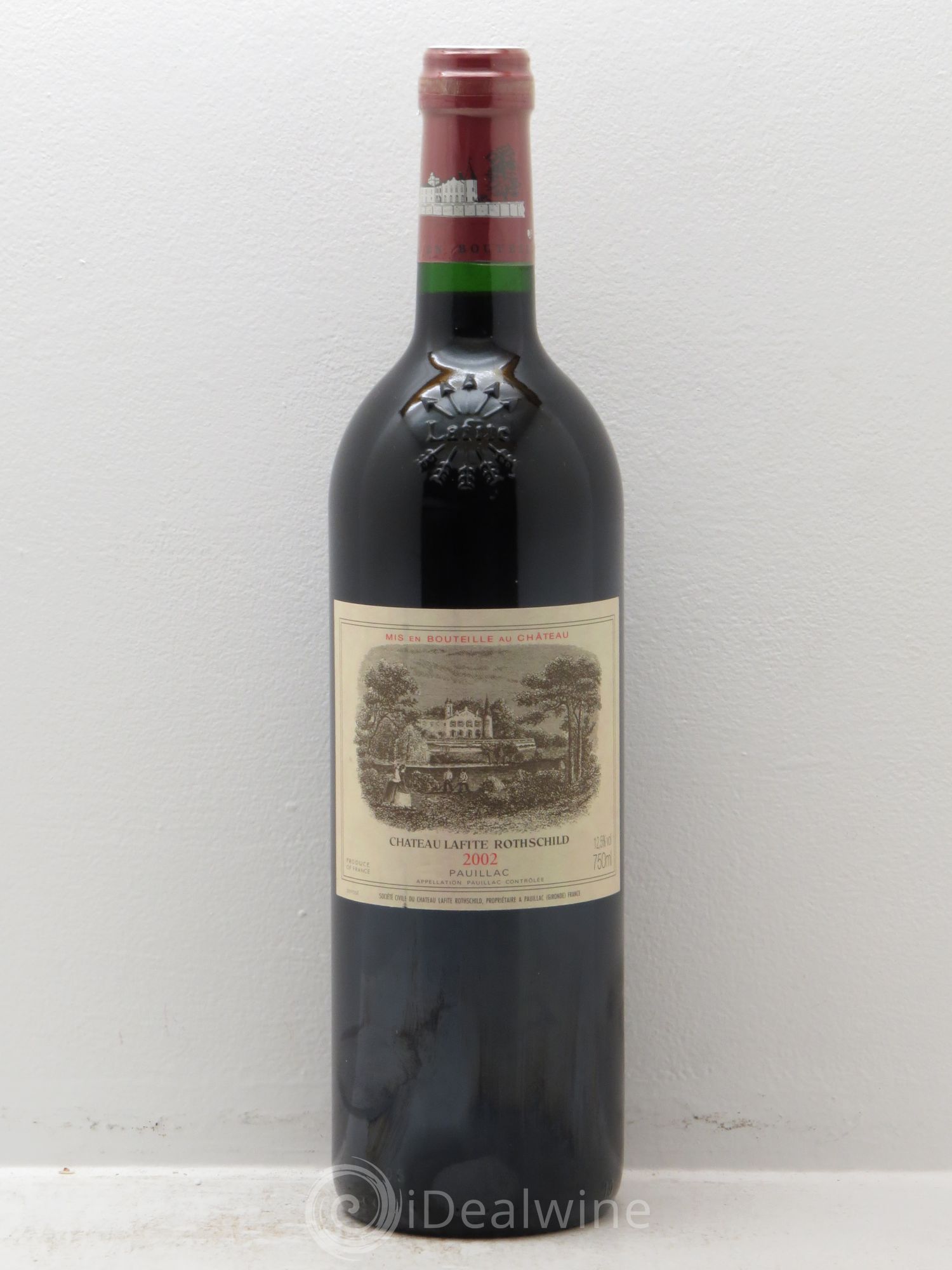 Château Lafite Rothschild 1er Grand Cru Classé 2002 - Lot de 1 bouteille - 0