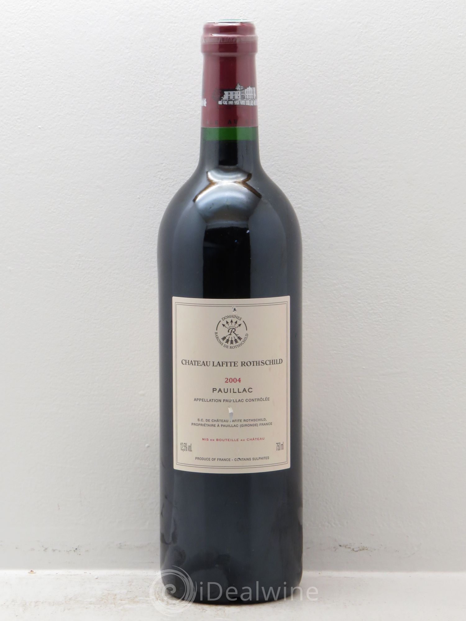 Château Lafite Rothschild 1er Grand Cru Classé 2004 - Lot de 1 bouteille - 1