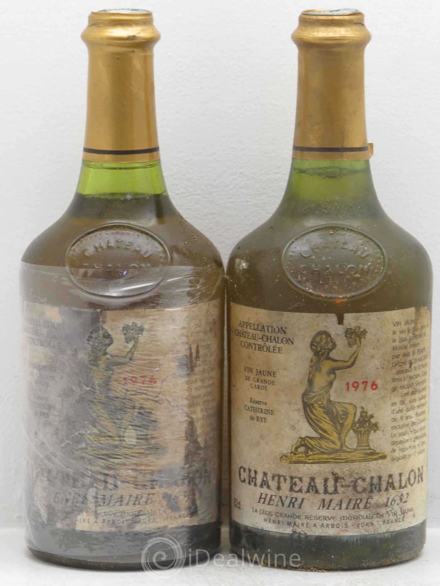Château-Chalon Henri Maire 1976 - Lot de 2 bouteilles - 0