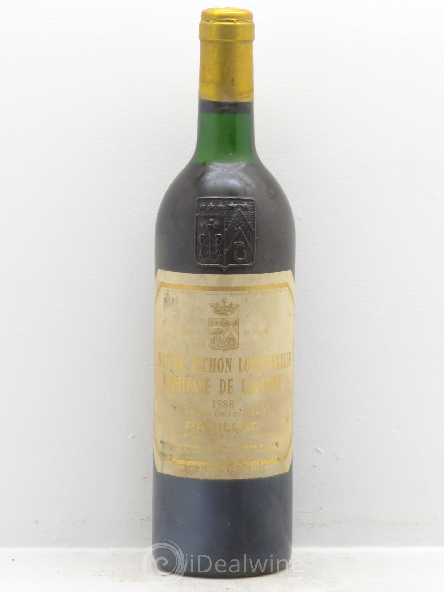 Château Pichon Longueville Comtesse de Lalande 2ème Grand Cru Classé 1988 - Lot de 1 bouteille - 0