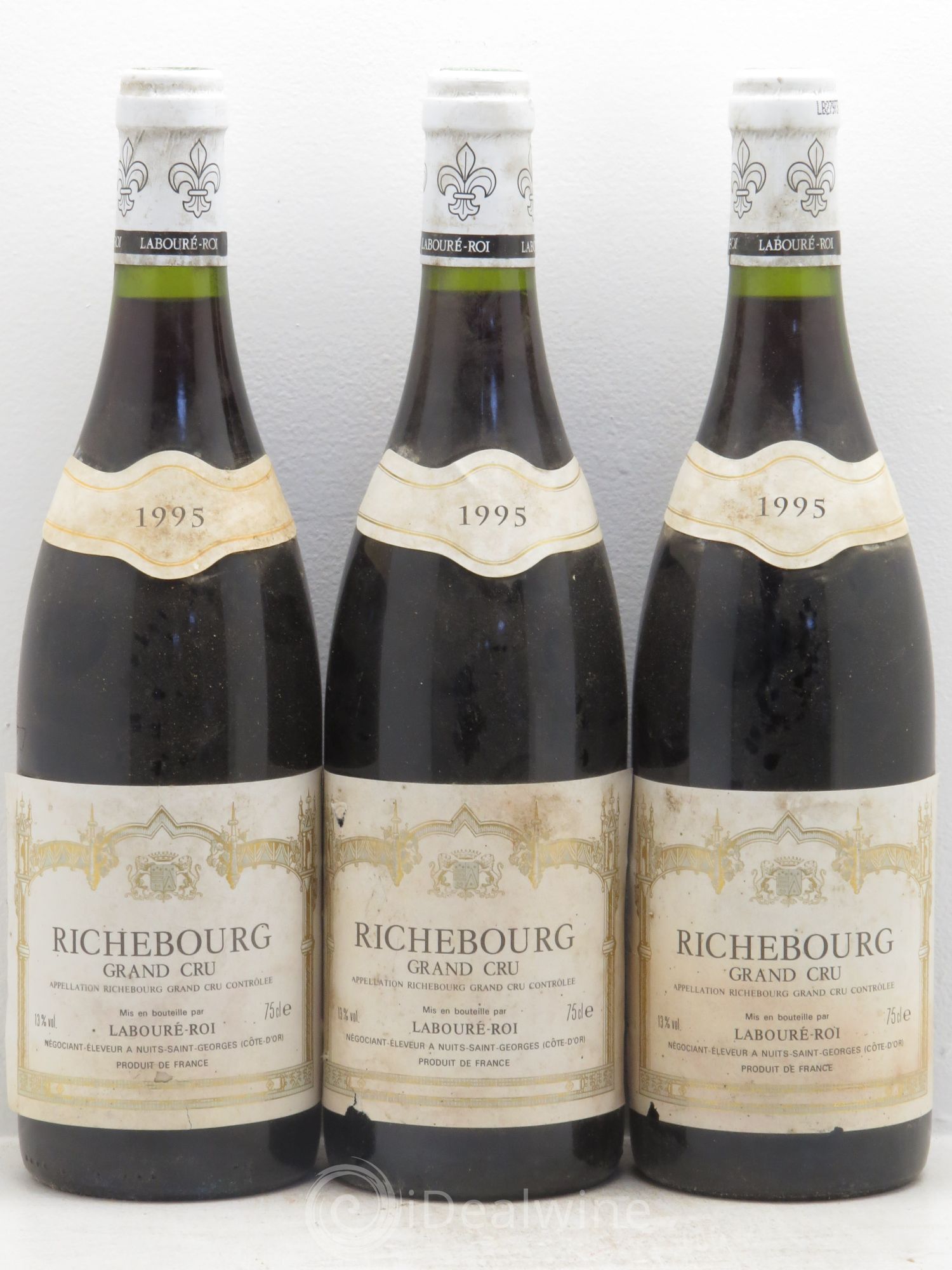 Richebourg Grand Cru 1995 - Posten von 3 Flaschen - 0