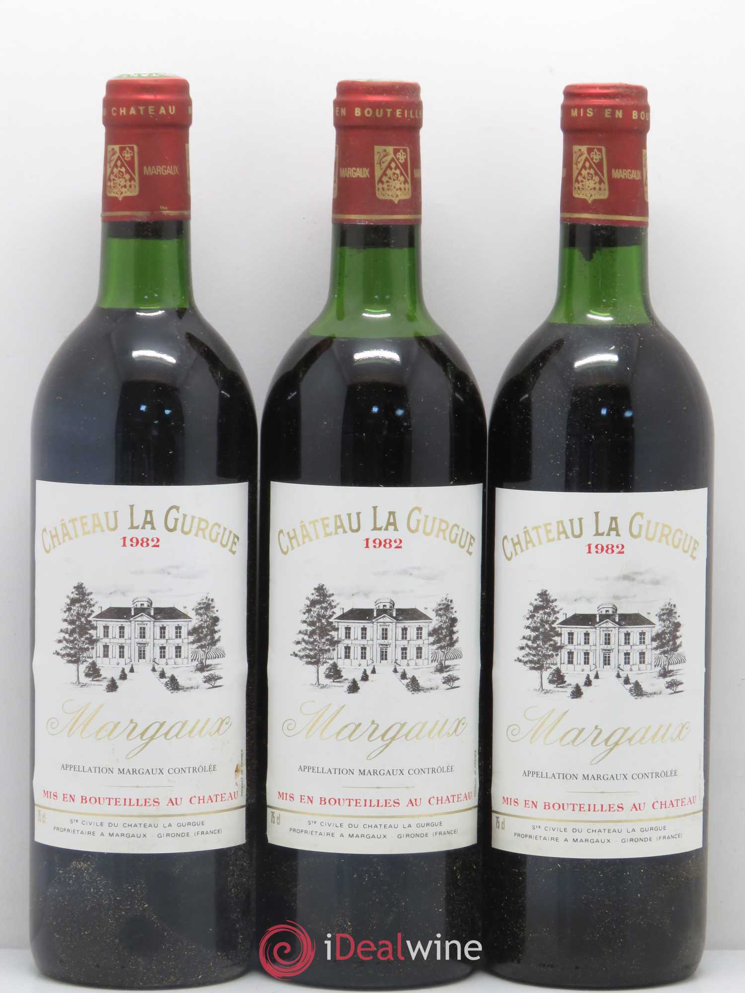 Château la Gurgue Cru Bourgeois 1982 - Lot de 7 bouteilles - 2