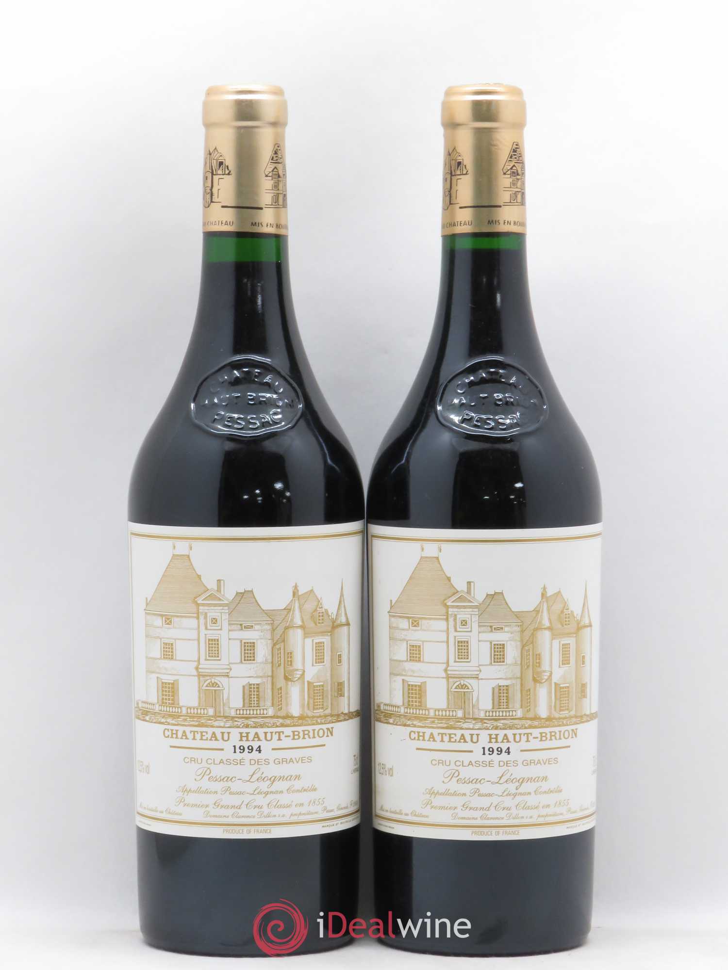 Château Haut Brion 1er Grand Cru Classé 1994 - Lot de 2 bouteilles - 0