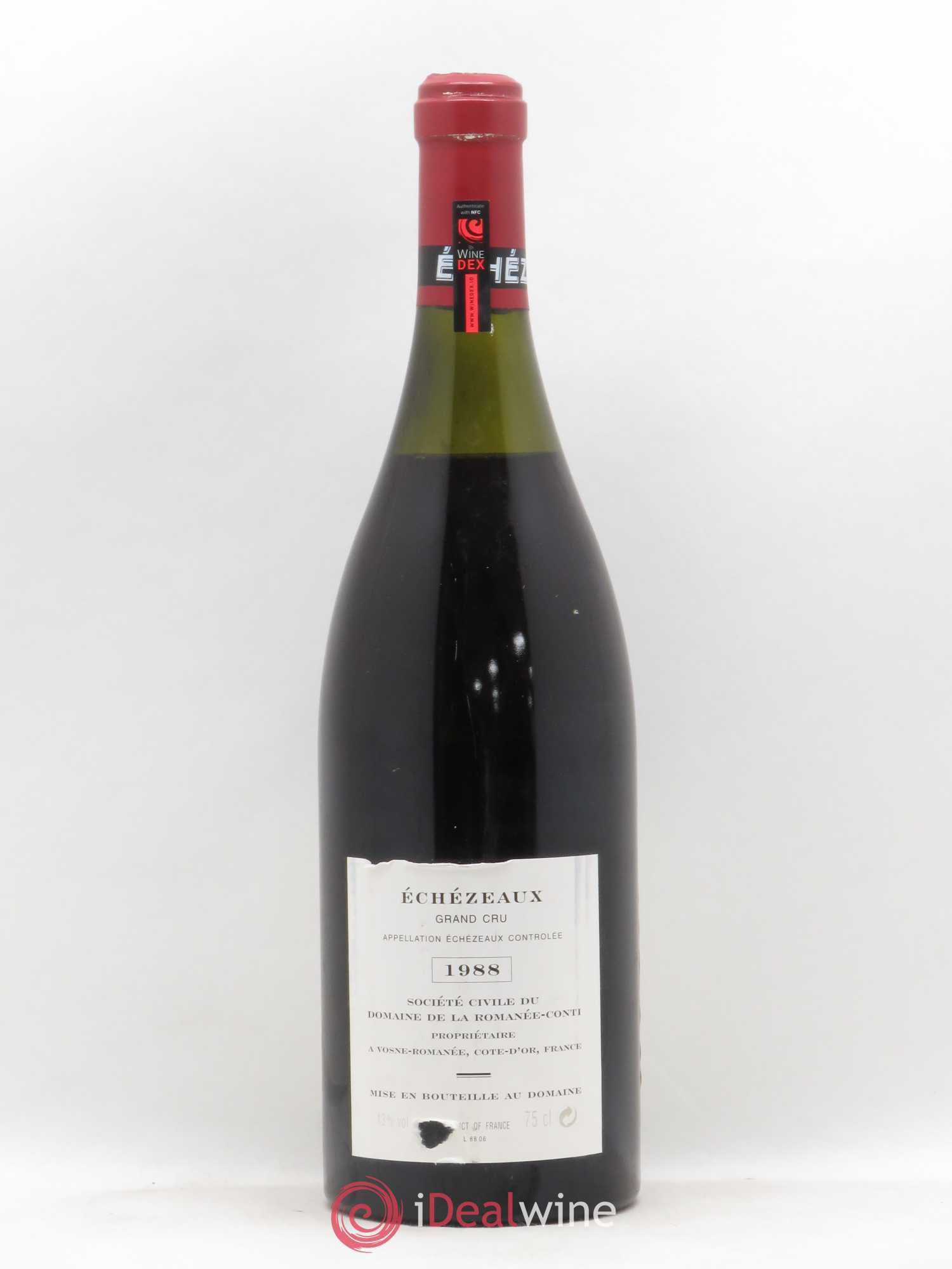 Echezeaux Grand Cru Domaine de la Romanée-Conti 1988 - Lot de 1 bouteille - 1
