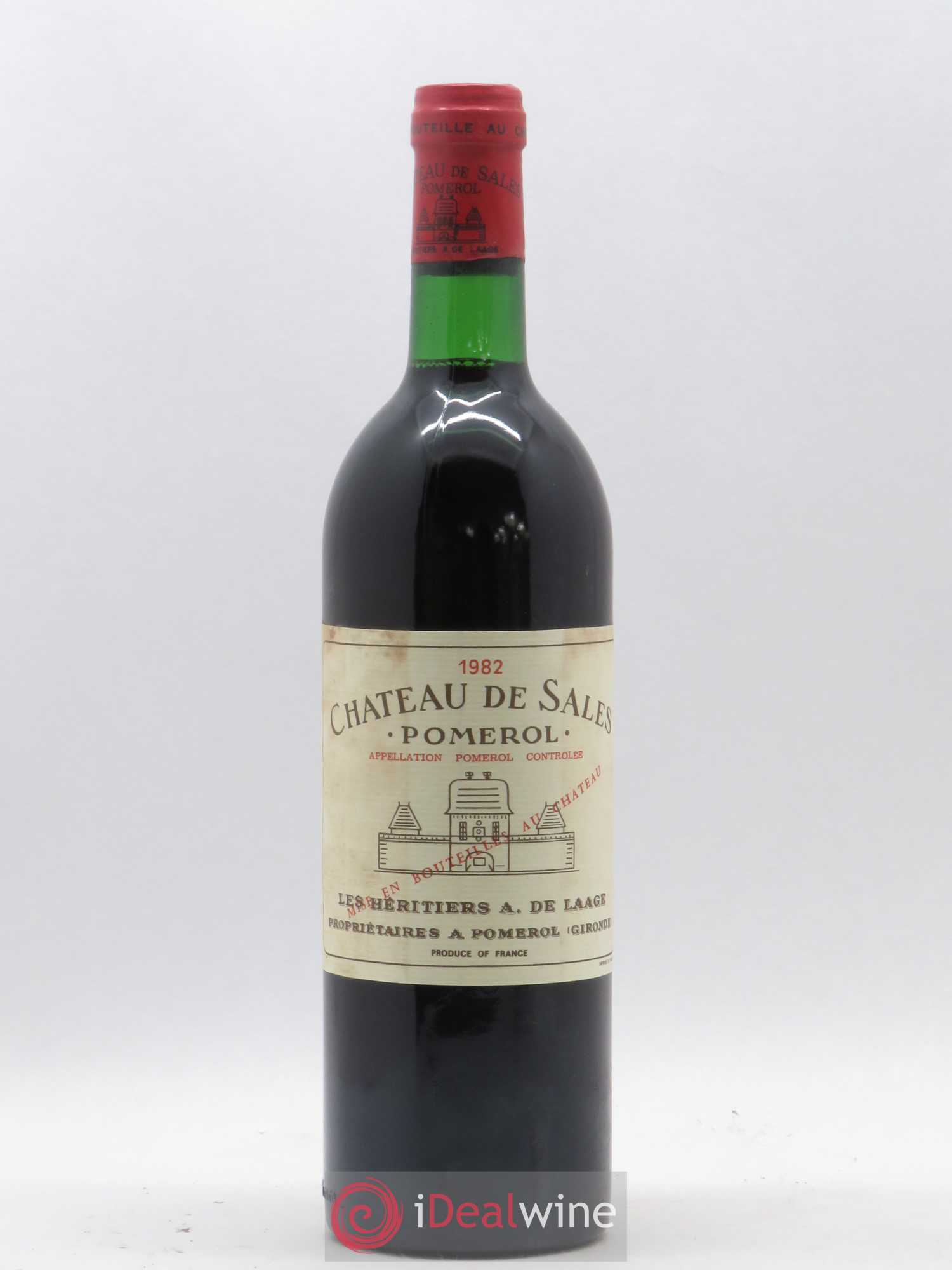 Château de Sales 1982 - Lot de 1 bouteille - 0