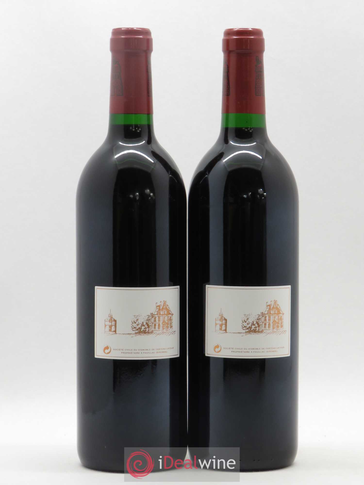 Château Latour 1er Grand Cru Classé 1994 - Lot de 2 bouteilles - 1