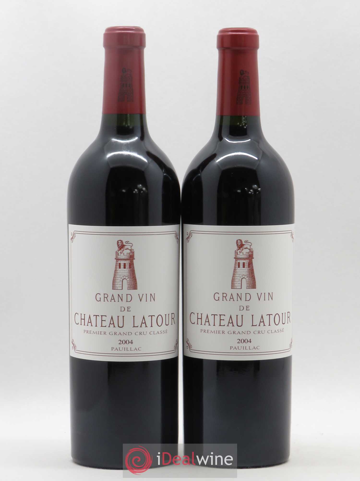 Château Latour 1er Grand Cru Classé 2004 - Lot de 2 bouteilles - 0