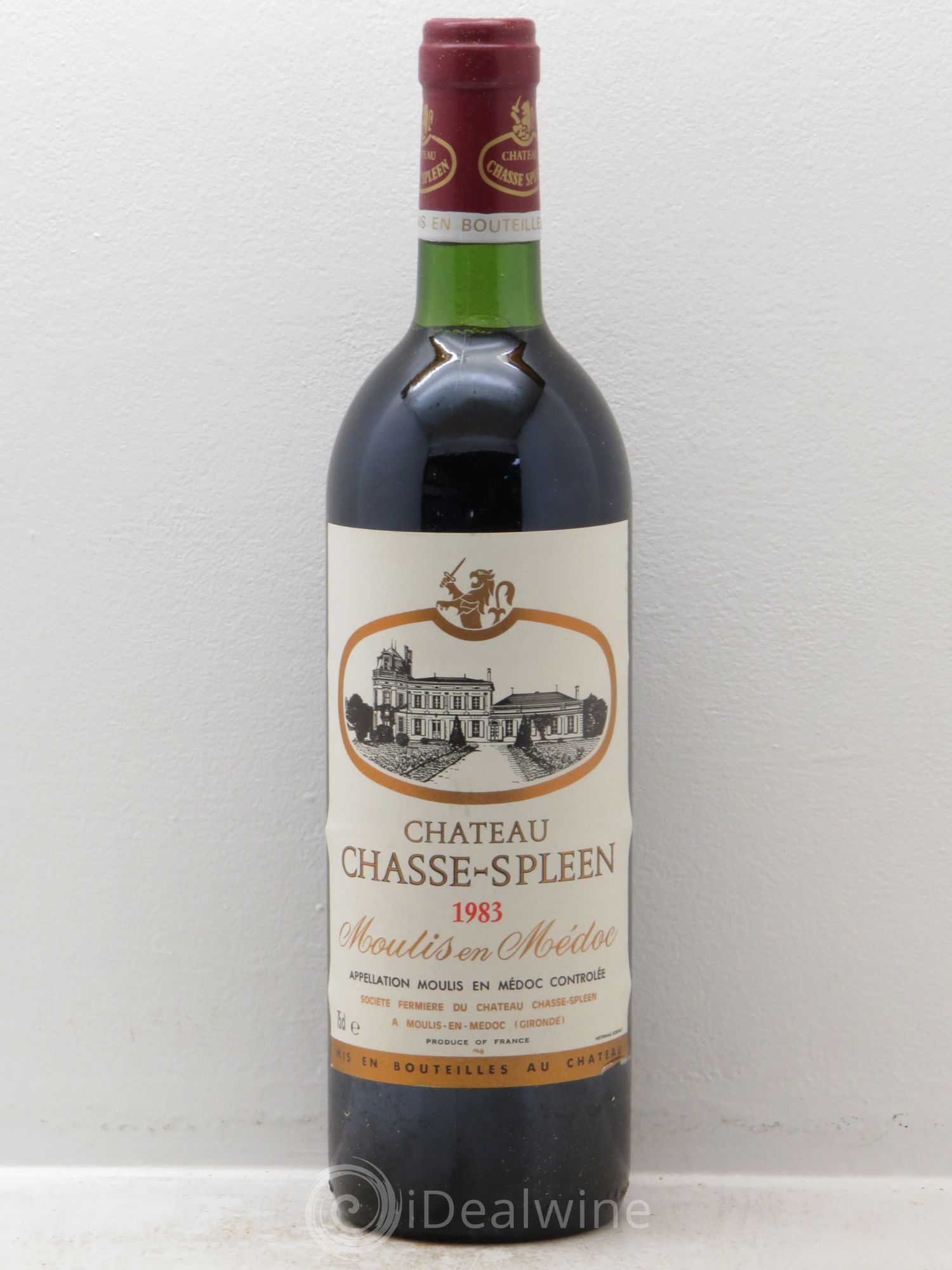 Château Chasse Spleen 1983 - Lot de 12 bouteilles - 0