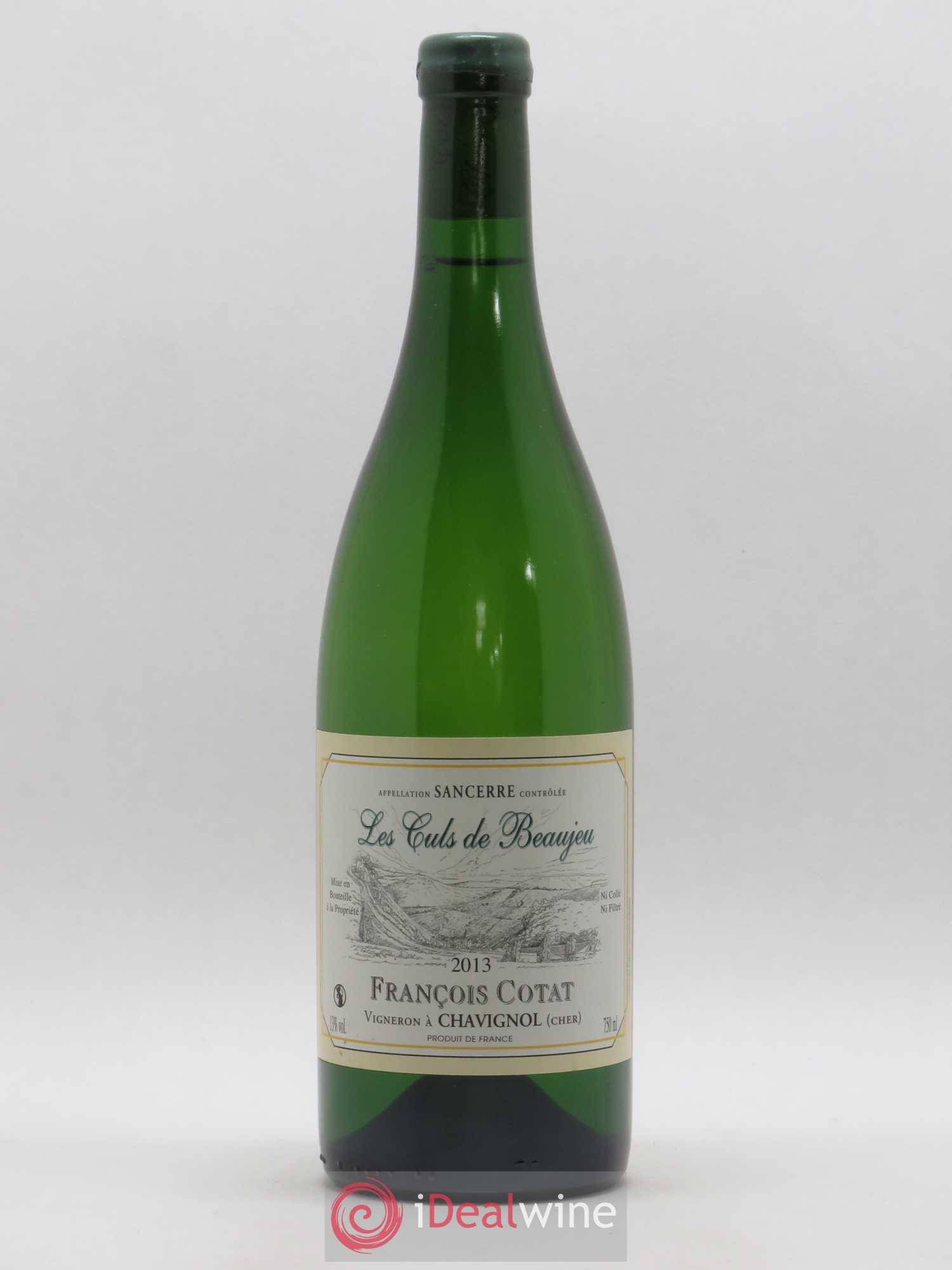 Sancerre Les Culs de Beaujeu François Cotat 2013 - Lot de 1 bouteille - 0